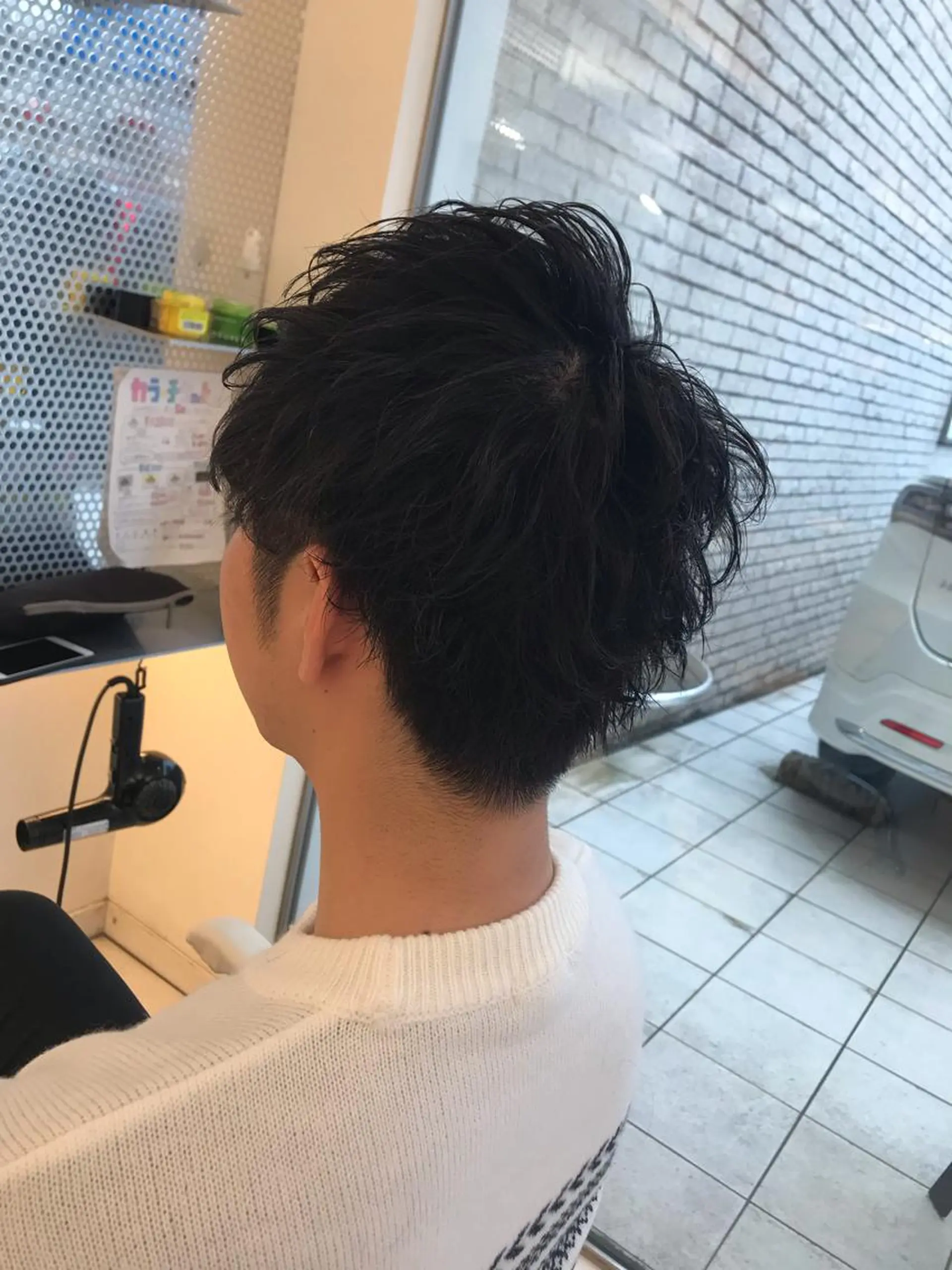 ショート パーマ メンズ カット パーマ トリートメント メンズ＆髪質改善縮毛 矯正【平山🔥拓哉】のヘアスタイル