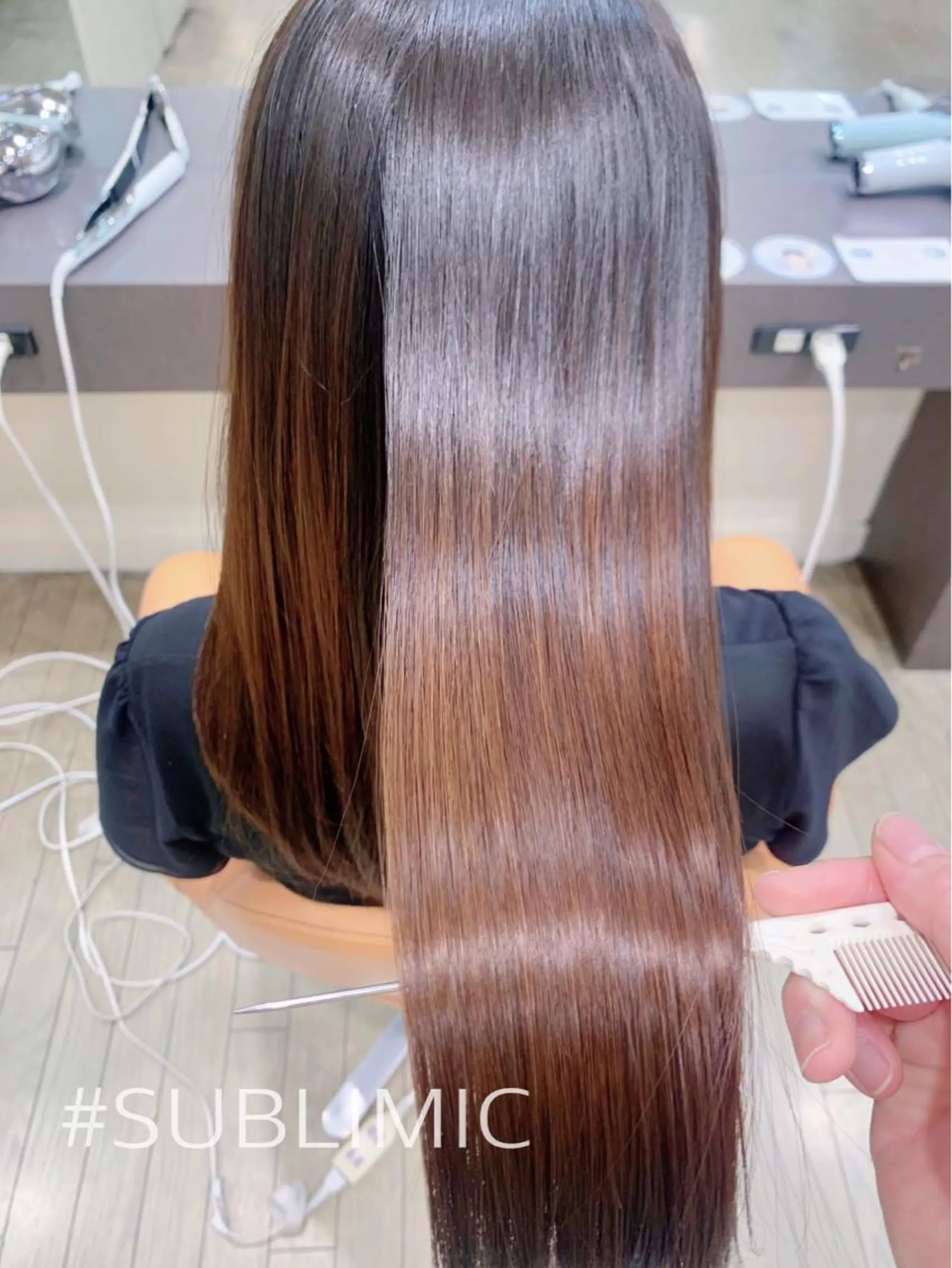 ロング 髪質改善 トリートメント 酸熱トリートメント 【ボブ/個室サロン】 癒し空間mimuraのヘアスタイル