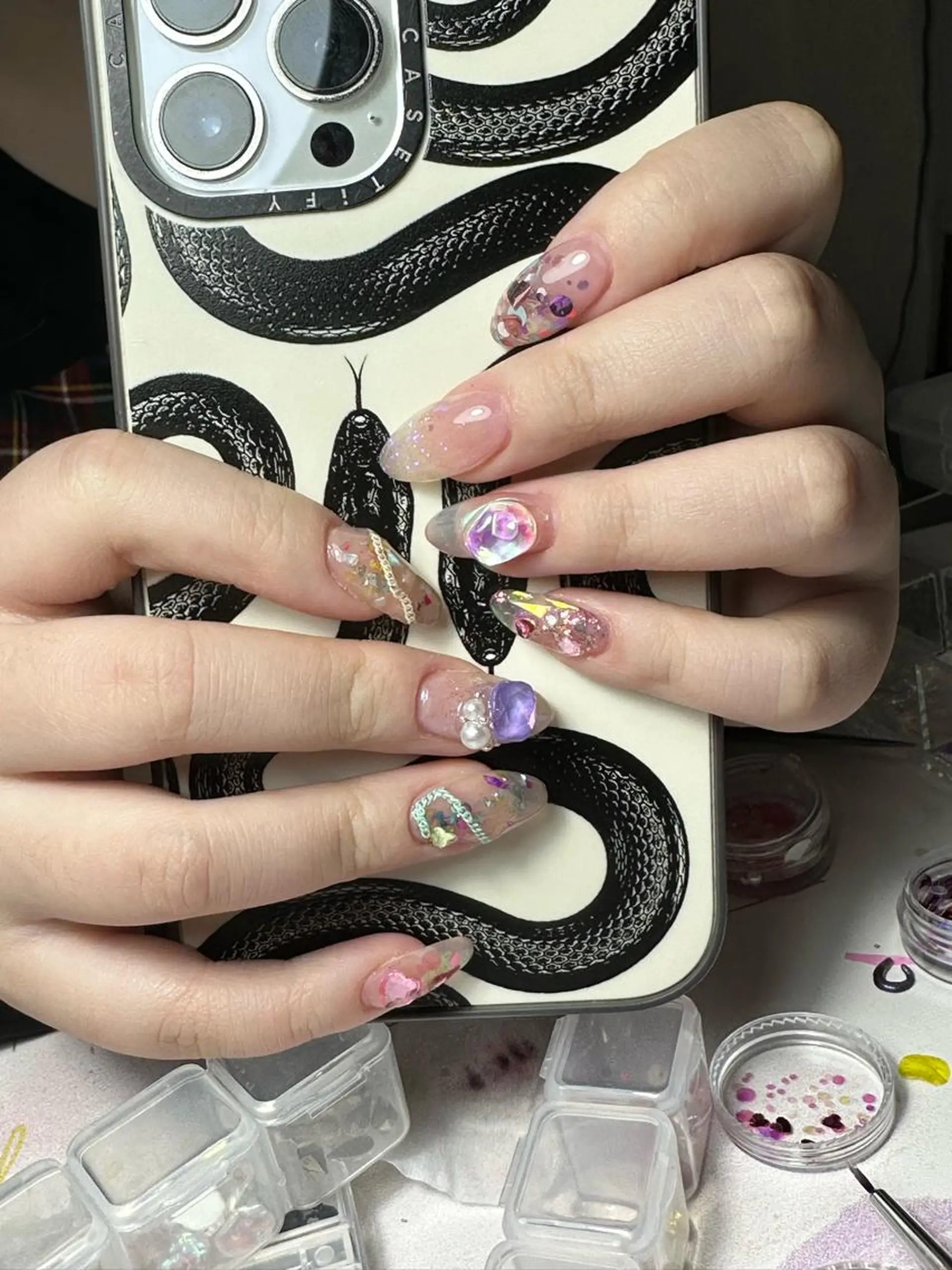 ネイル Eveネイル チップスカルプ専門店のネイルデザイン