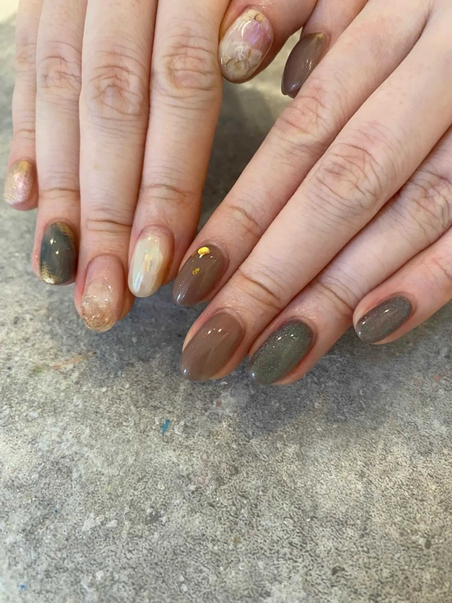 ネイル ハンドネイル 【LINON】 airiのネイルデザイン