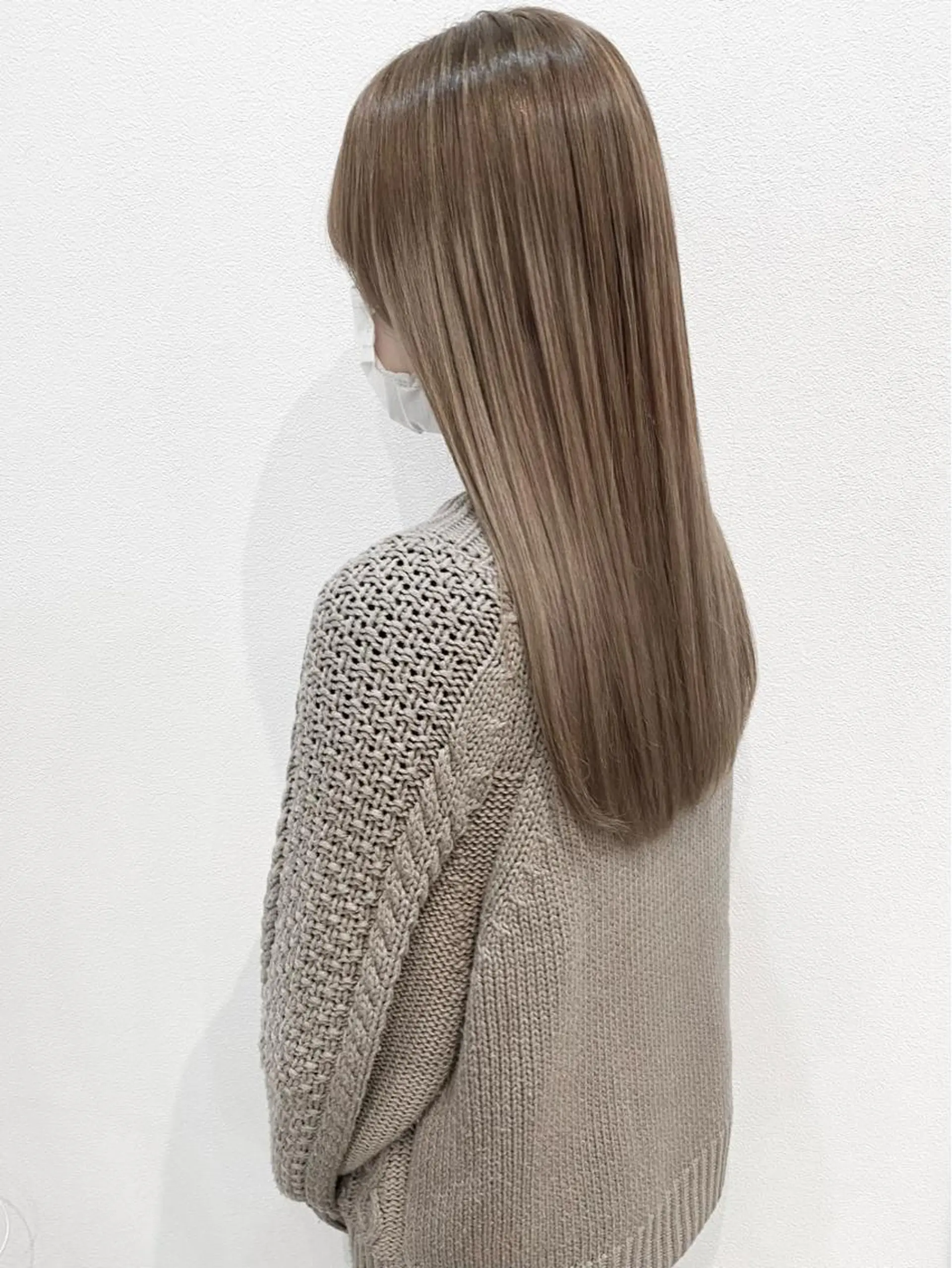 ロング カット ヘアカラー トリートメント MYRTLE TSUNODAのヘアスタイル