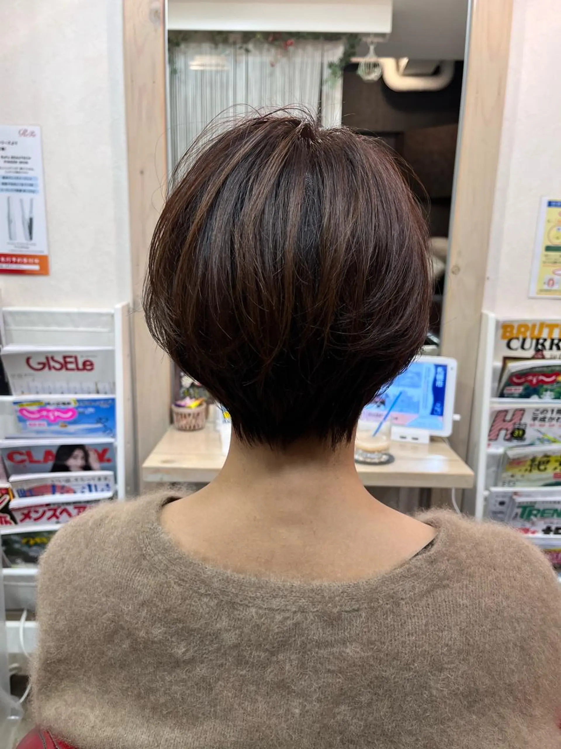 ショート カラー ショート専門 笠井翔太のヘアスタイル