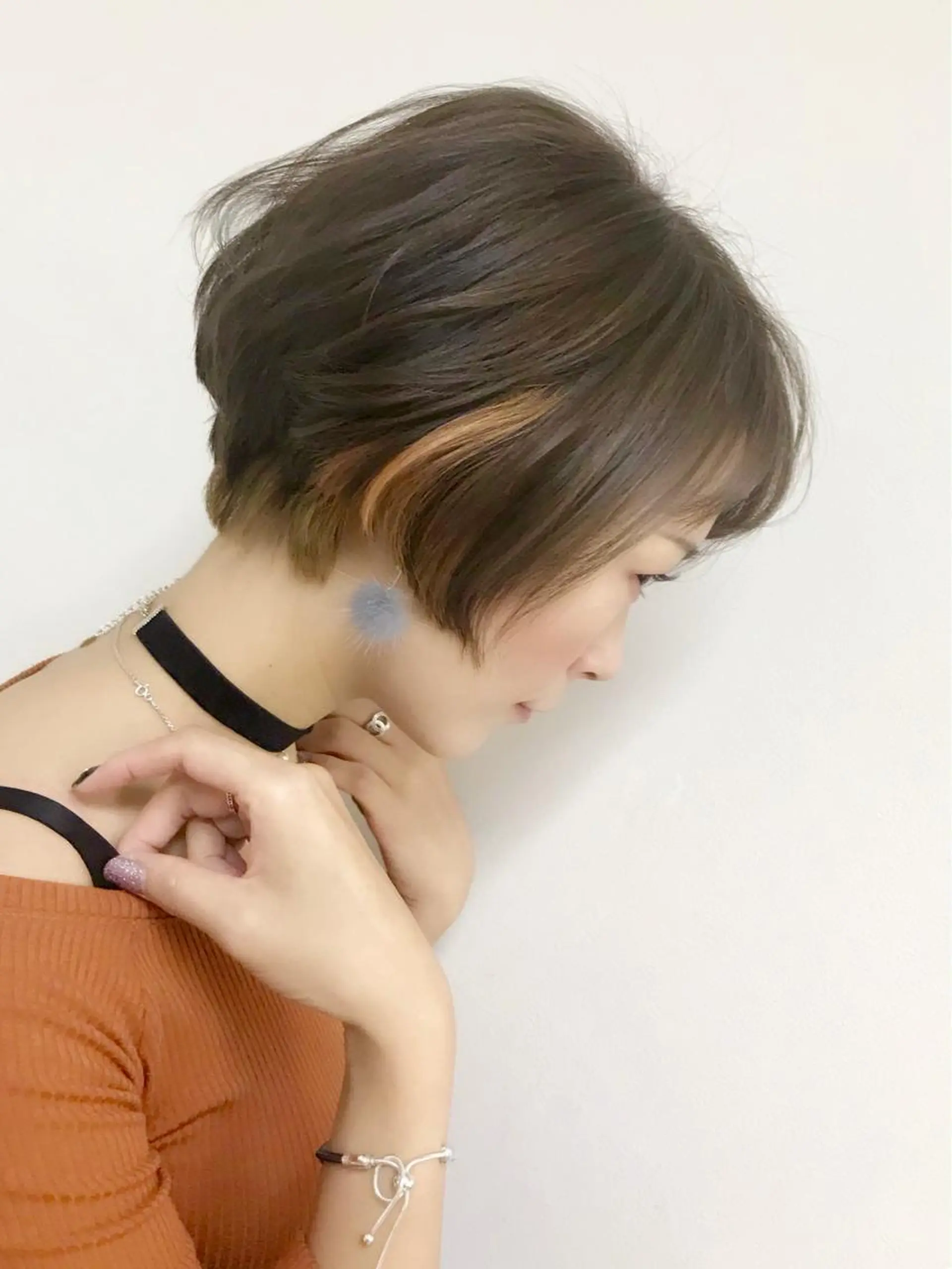 ショート カラー パーマ ヘアアレンジ ネイル マツエク・マツパ 吉川 宙翔のヘアスタイル