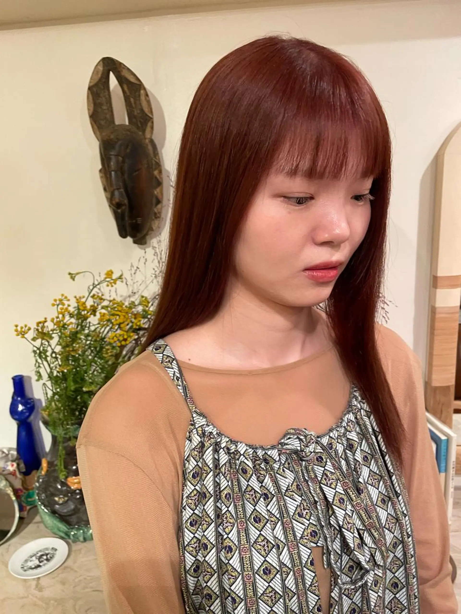 カラー ヘアカラー ⚪️ISHIZUKA AOI⚪️のヘアスタイル