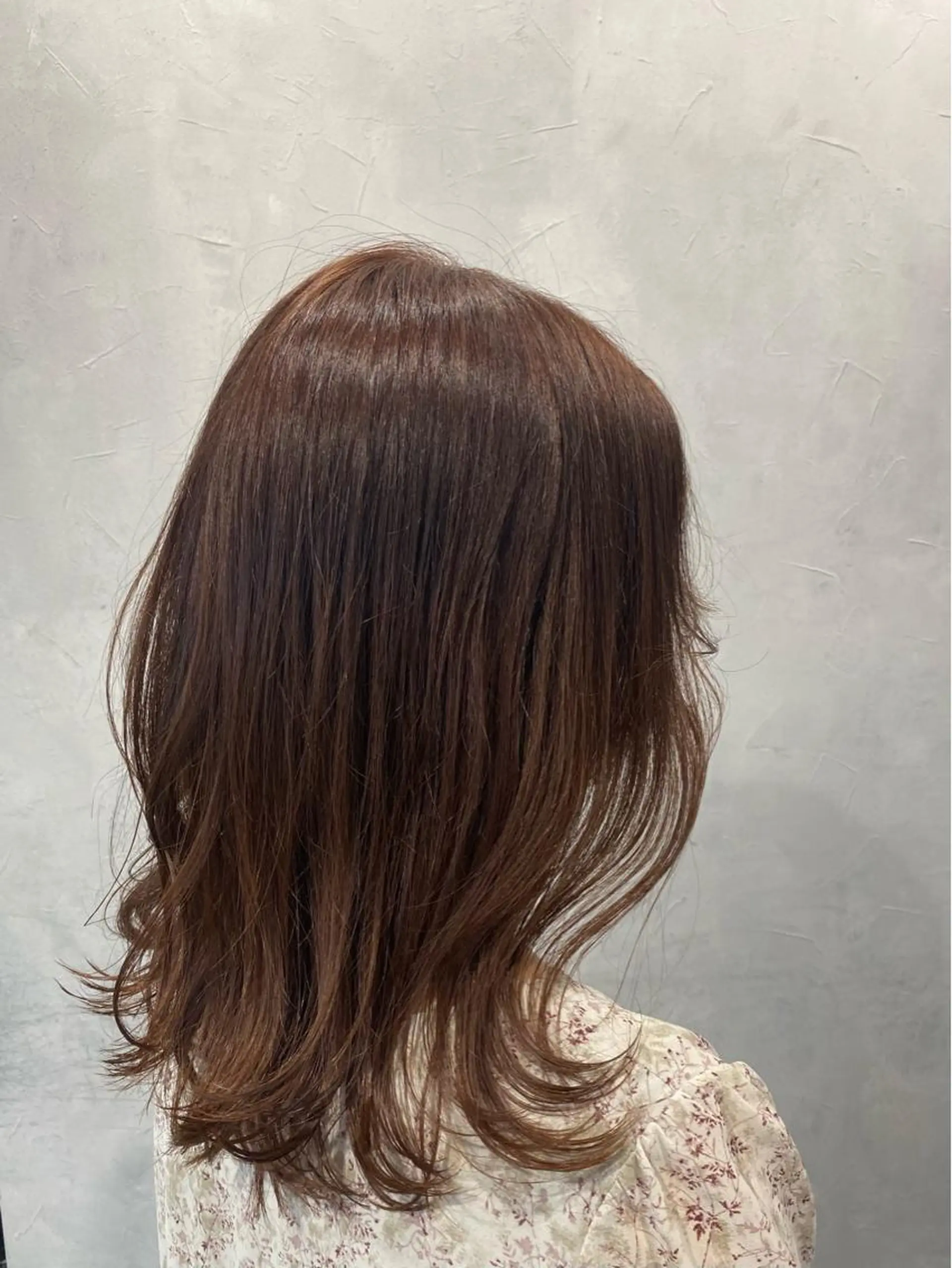 ミディアム カラー emi natukiのヘアスタイル