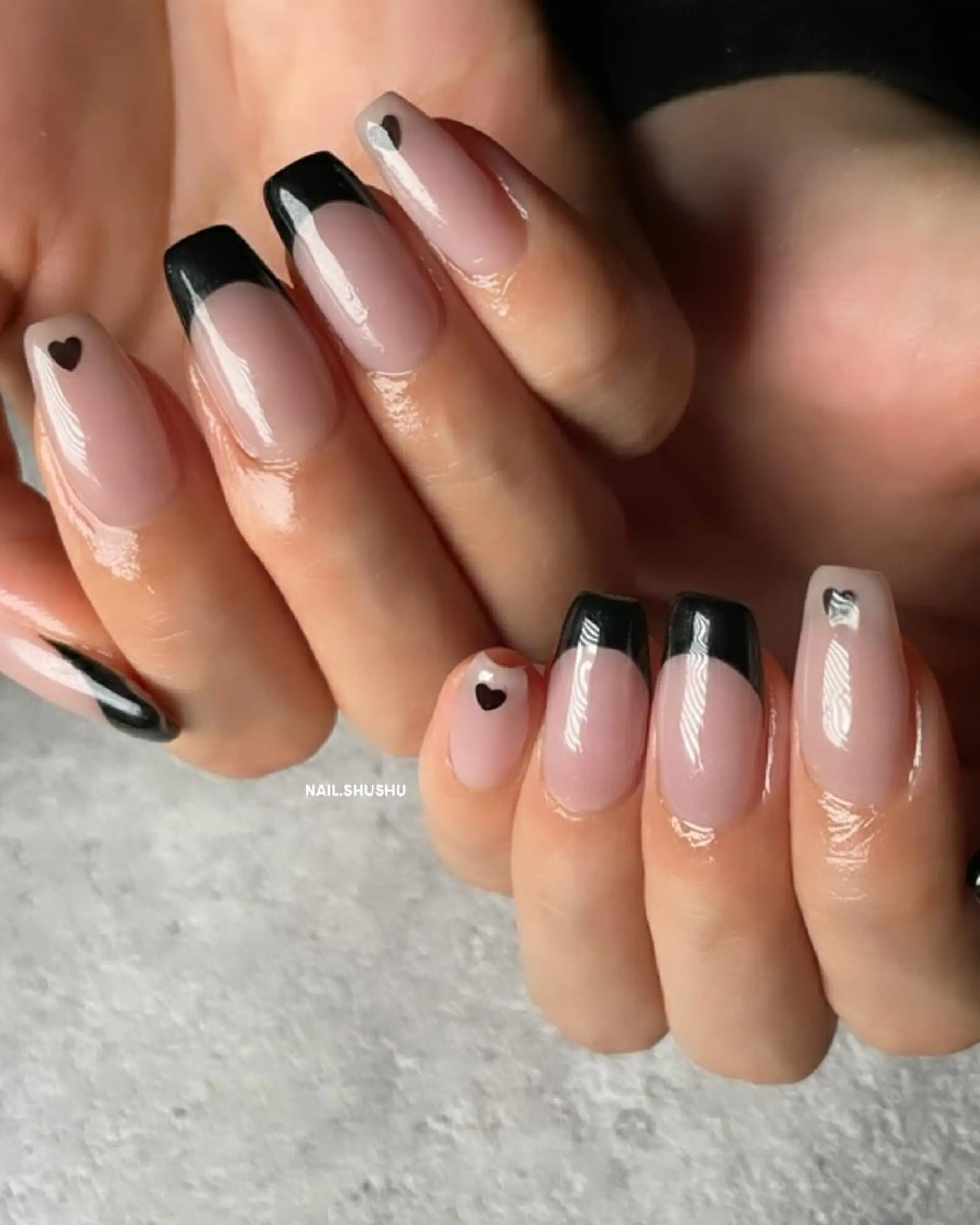 ネイル 持ち込み ニュアンスネイル オフィスネイル ワンカラーネイル シンプルネイル 3dパーツ/流行り 👧shushu❤️のネイルデザイン