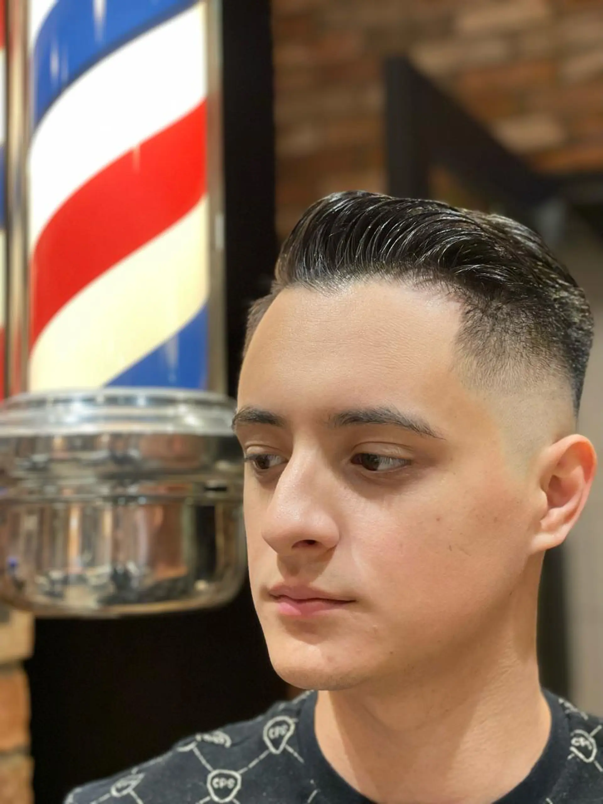 メンズ 横尾 太尊ビジネススタイルのヘアスタイル