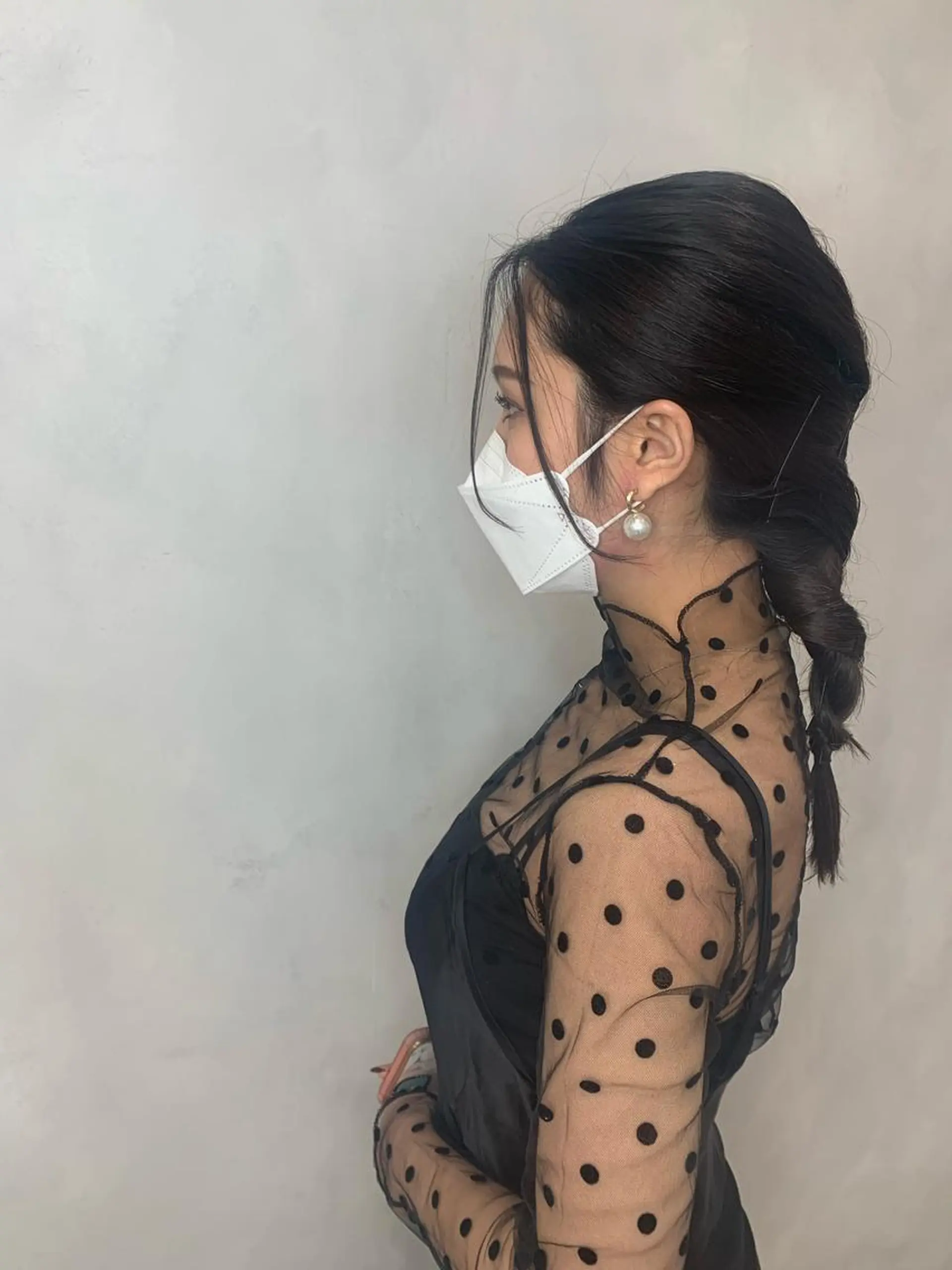 セミロング ヘアアレンジ stylist N0Nのヘアスタイル