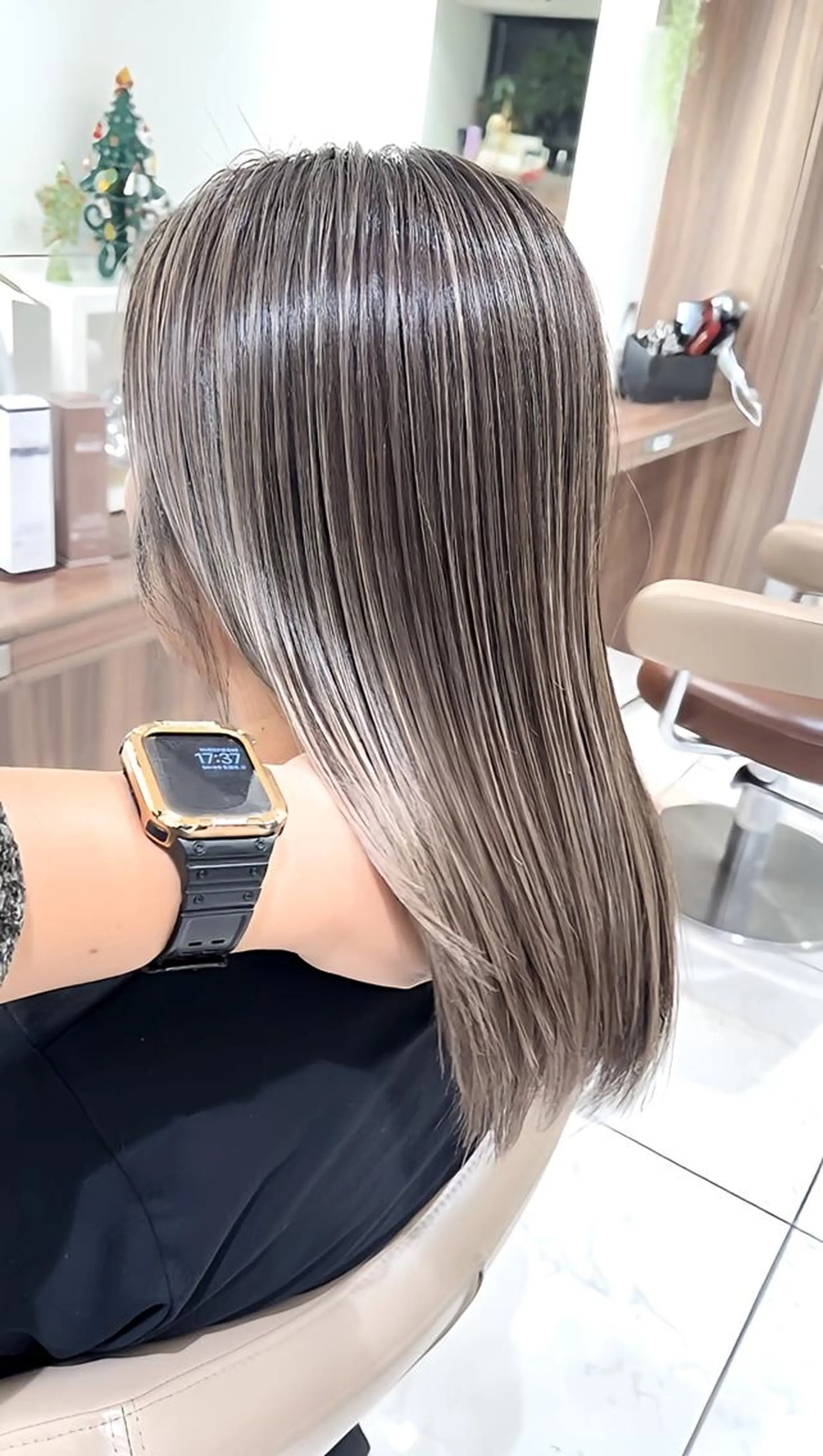 ロング カラー 髪質改善 ヘアカラー トリートメント 菅野翔汰/髪質改善 カラー/ブリーチのヘアスタイル