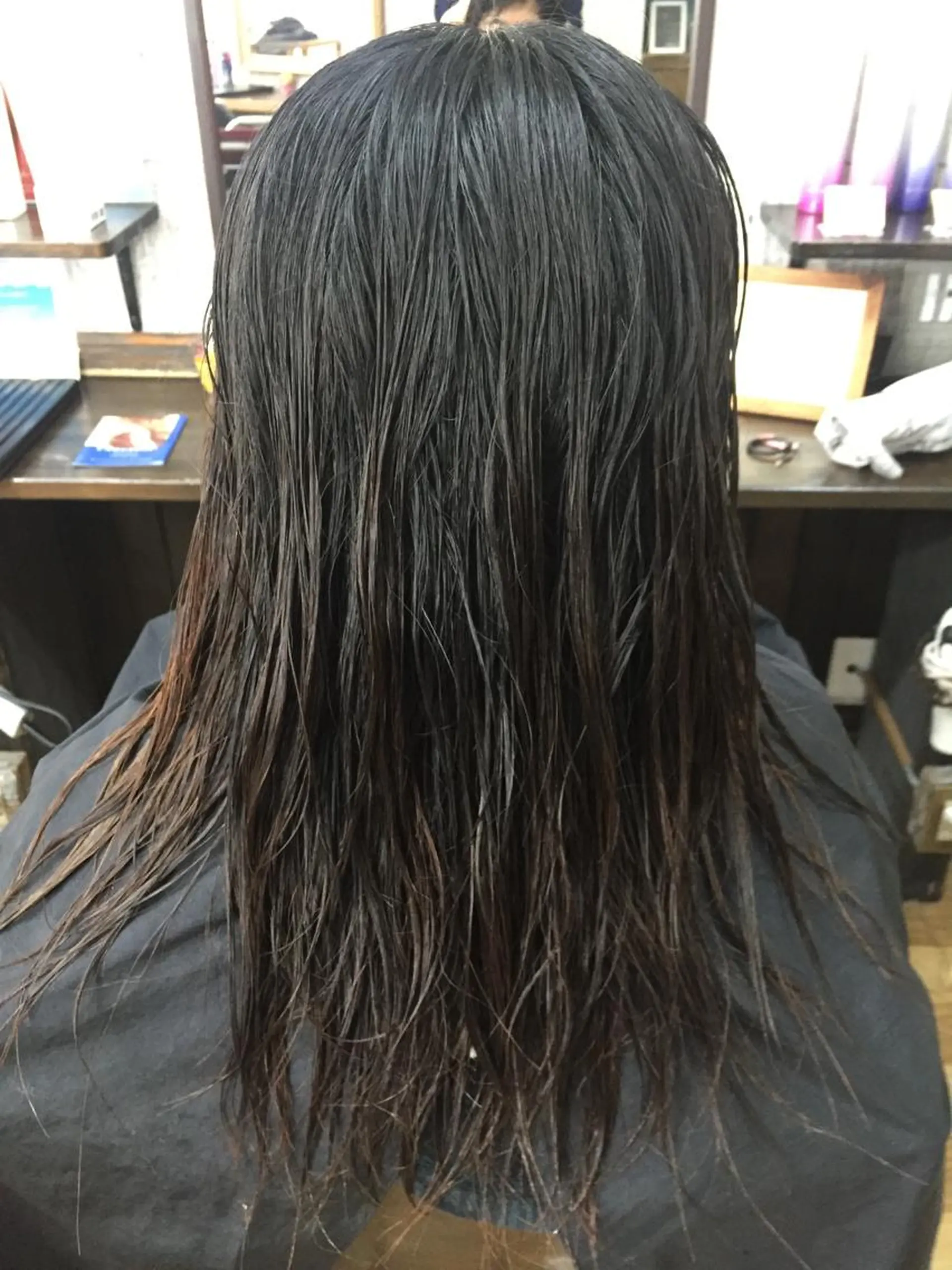パーマ 縮毛矯正 中山 ルミ子のヘアスタイル