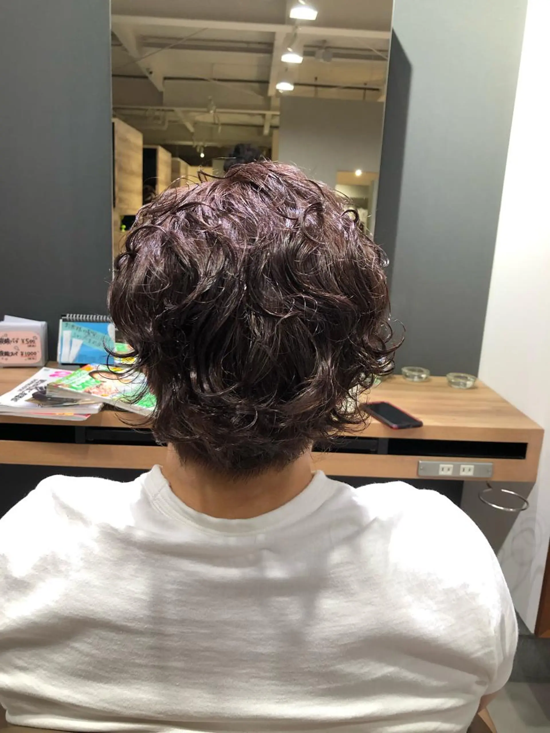 カラー メンズ 森澤 一也のヘアスタイル