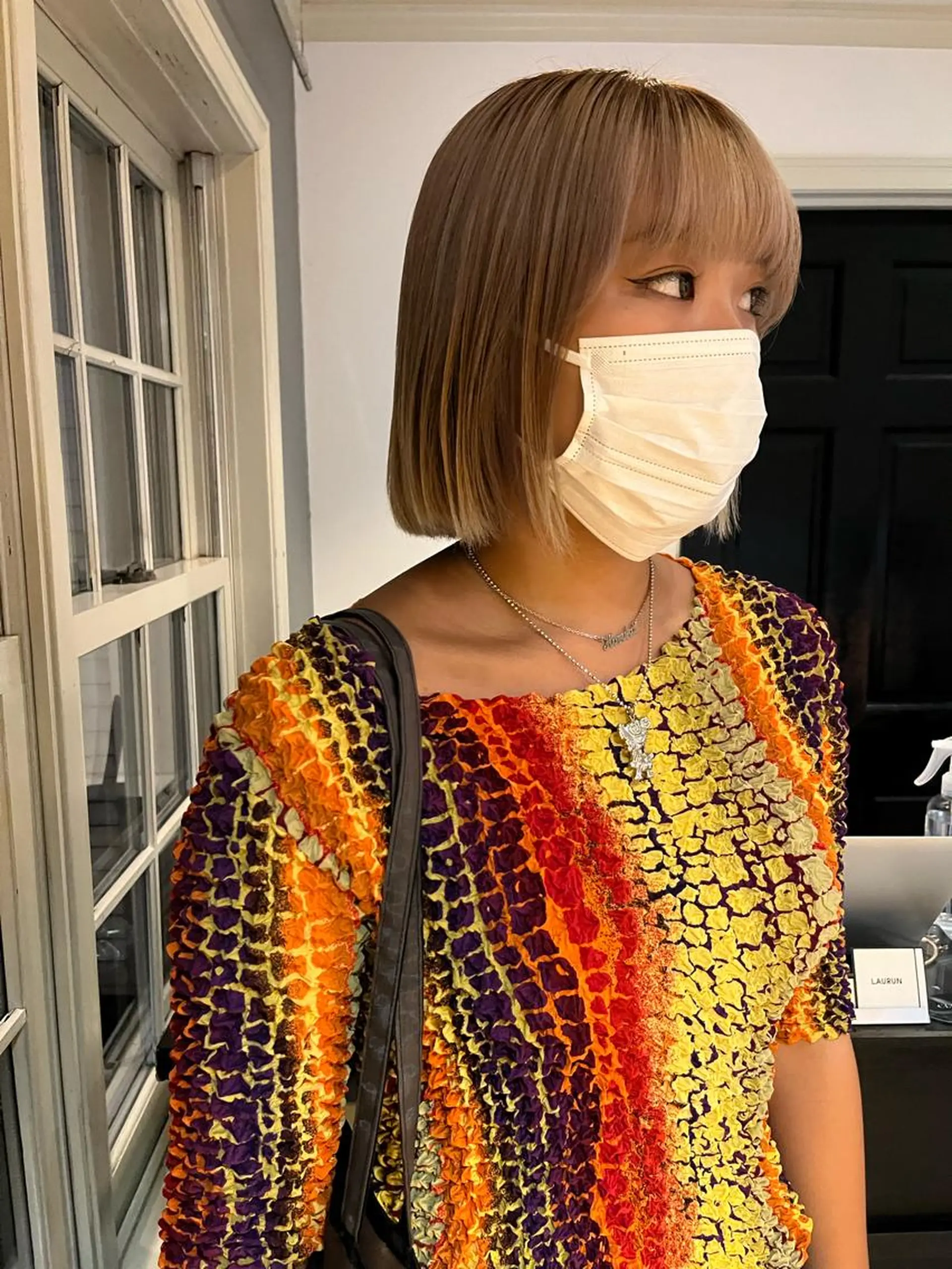 ショート カラー eri kinjoのヘアスタイル