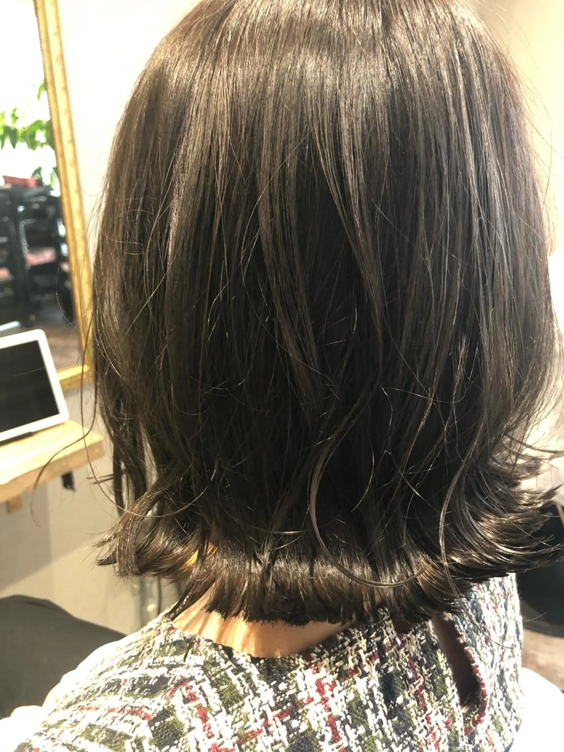 ミディアム ヘアカラー トリートメント 北崎  えりのヘアスタイル