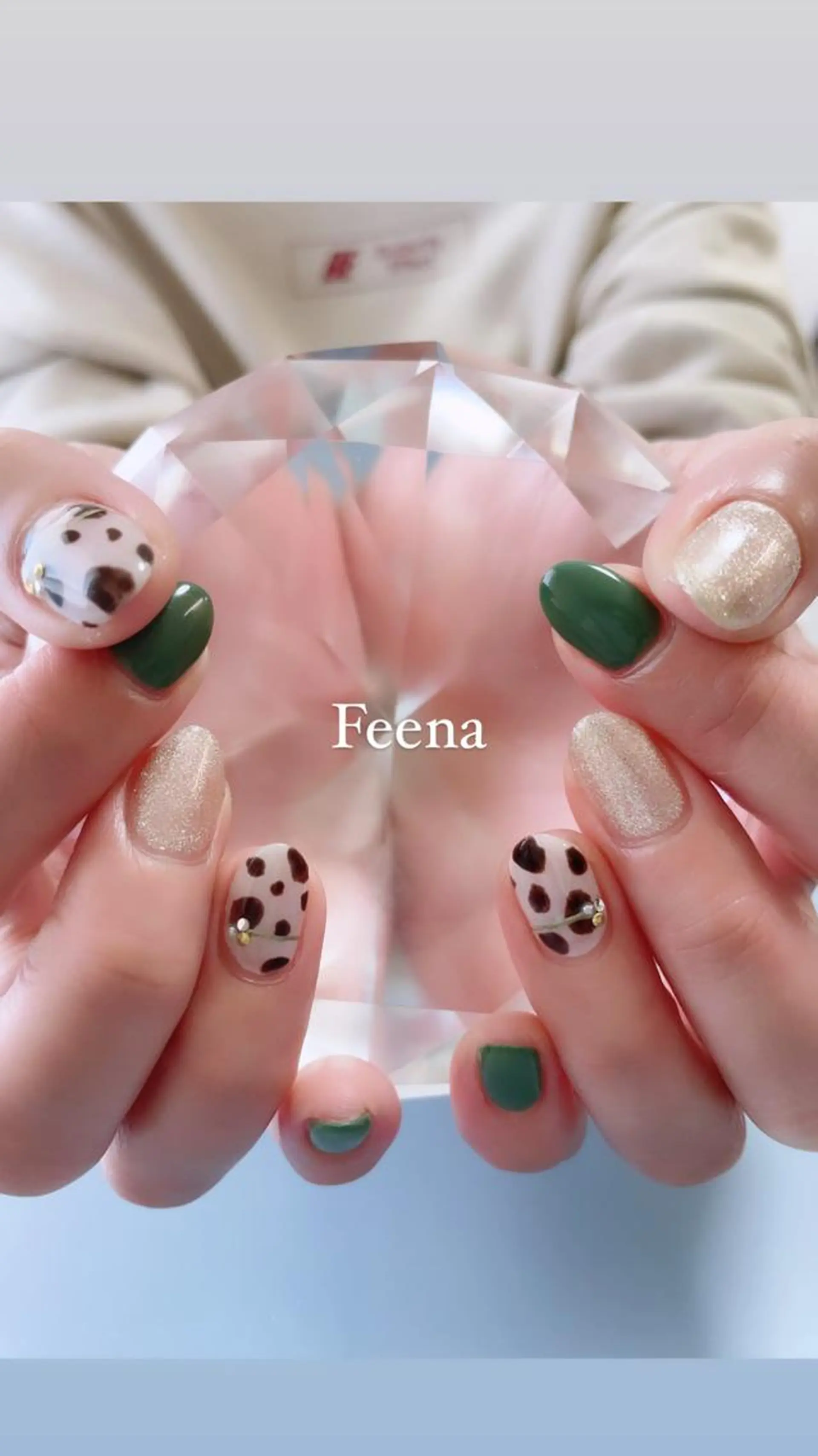 ネイル amu nail. RINAのネイルデザイン