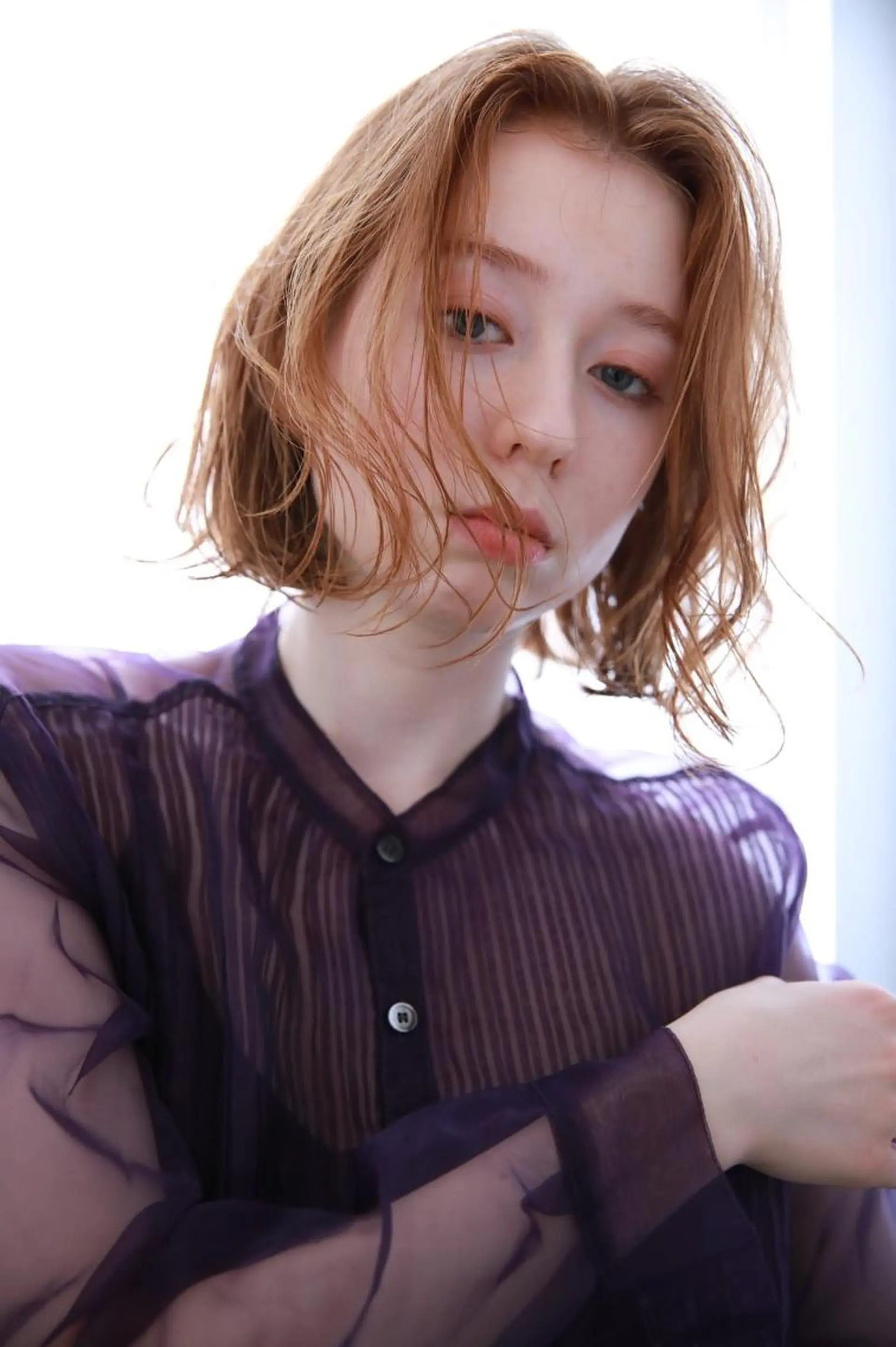 ショート カラー パーマ レイヤーカット✂️ 横浜No1♡下鳥翔子のヘアスタイル