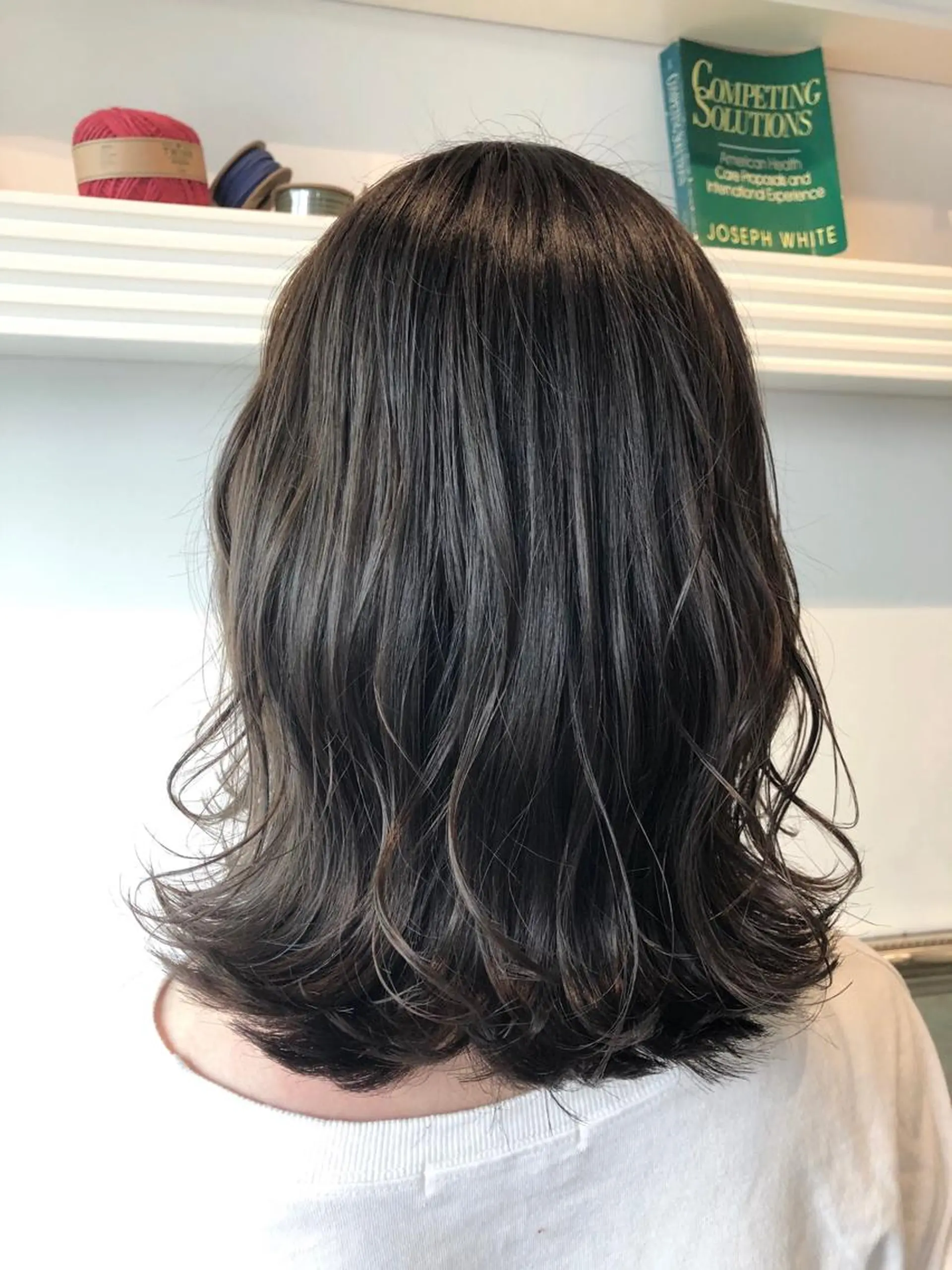 ミディアム カラー 透明感カラー グレージュ 💐パーソナルカラー /市橋加菜💐のヘアスタイル