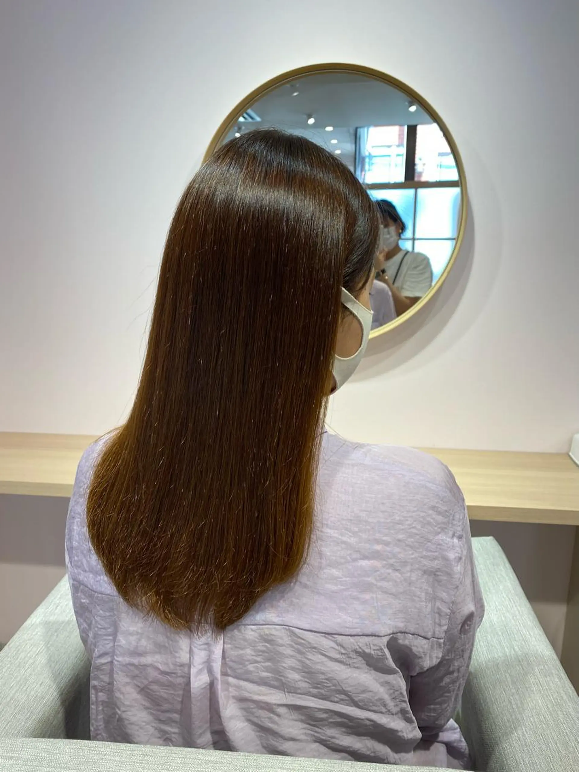 ロング 縮毛矯正 nagisa /縮毛矯正のヘアスタイル