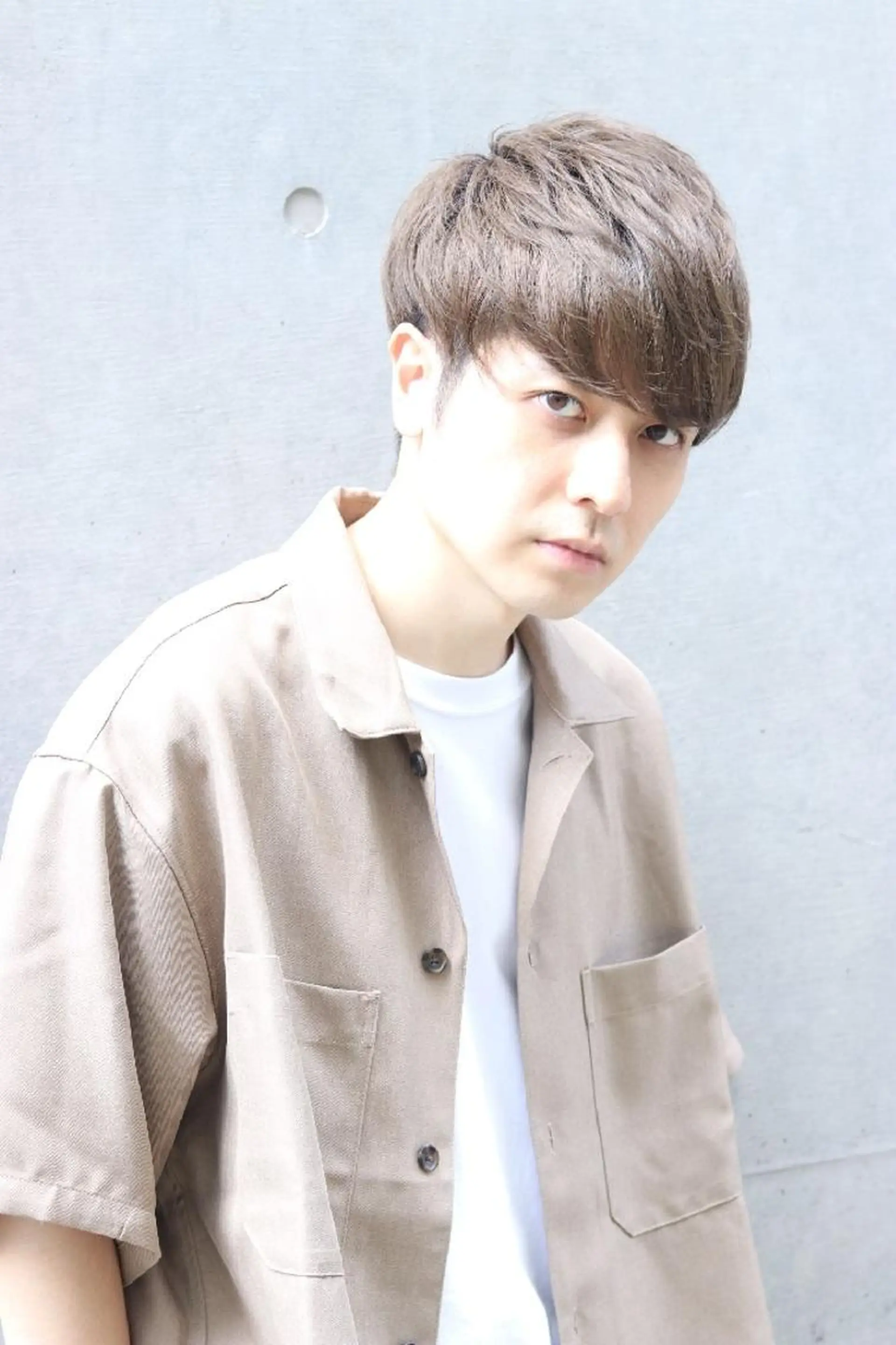 ショート カラー メンズ カット 縮毛矯正 トリートメント ヘッドスパ TV出演&受賞歴有☆ 宮本輝正のヘアスタイル