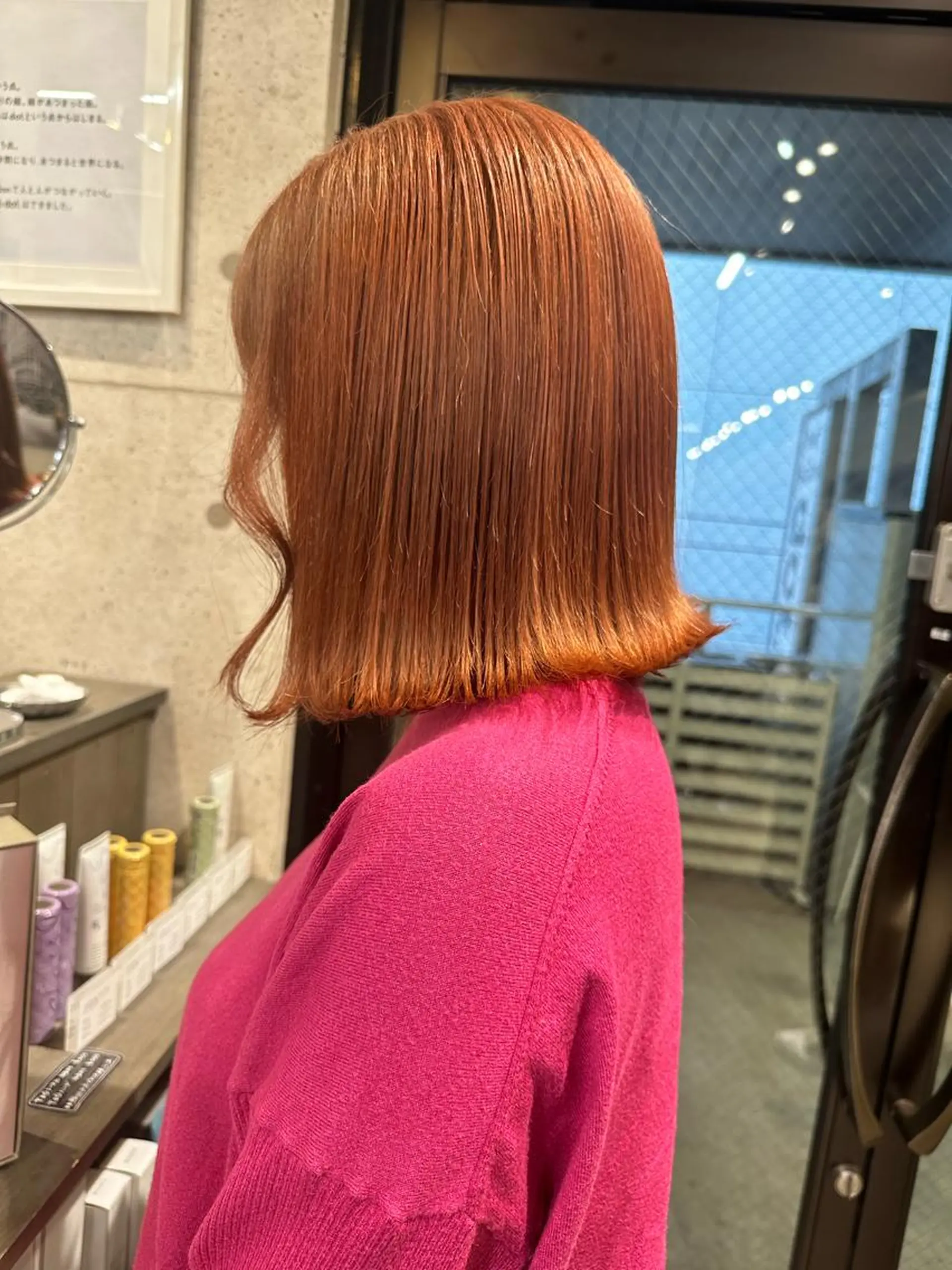 ミディアム カラー 遠藤沙也加 /レイヤーカットのヘアスタイル