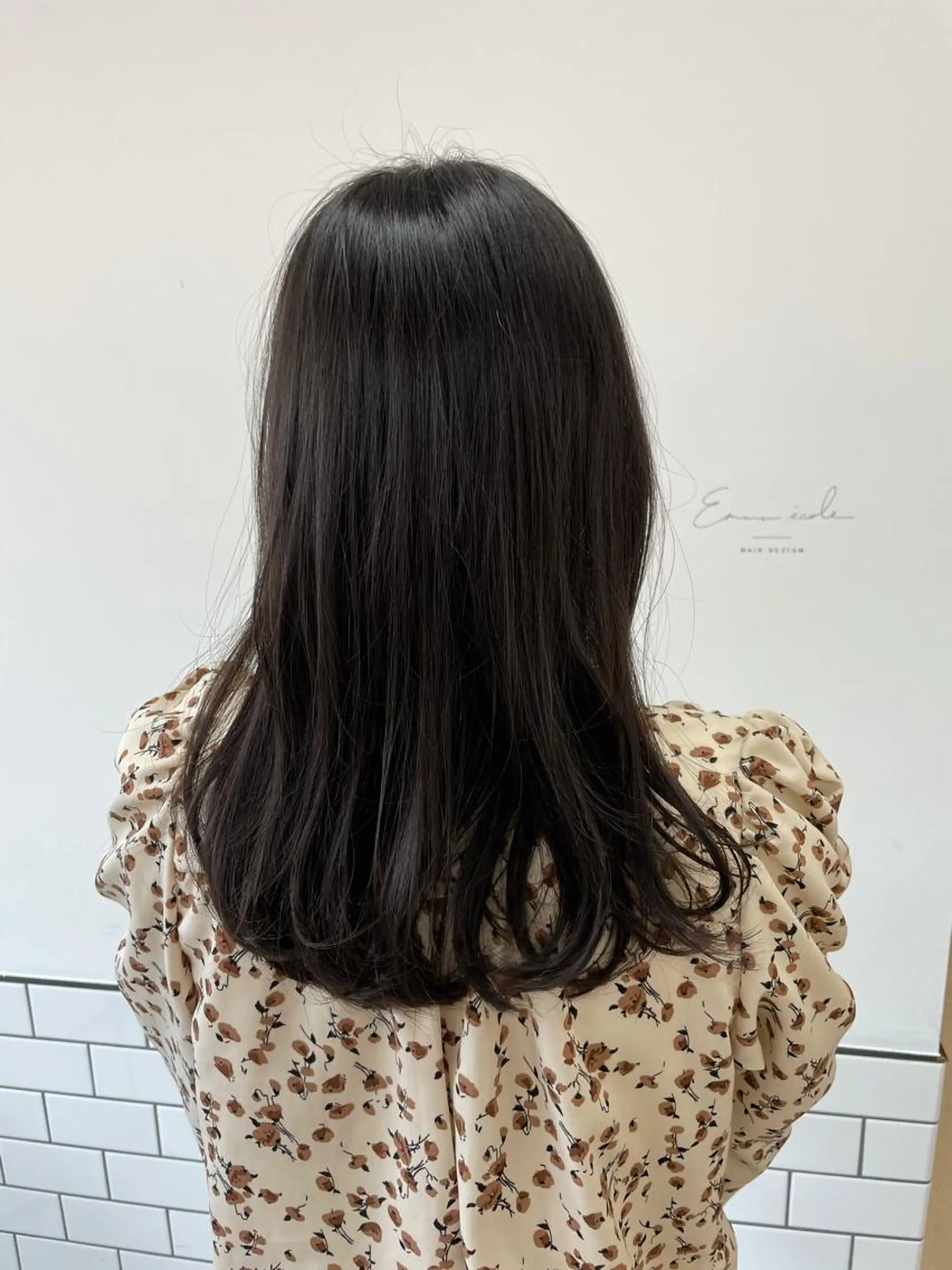 ロング カラー 久永 悠加のヘアスタイル