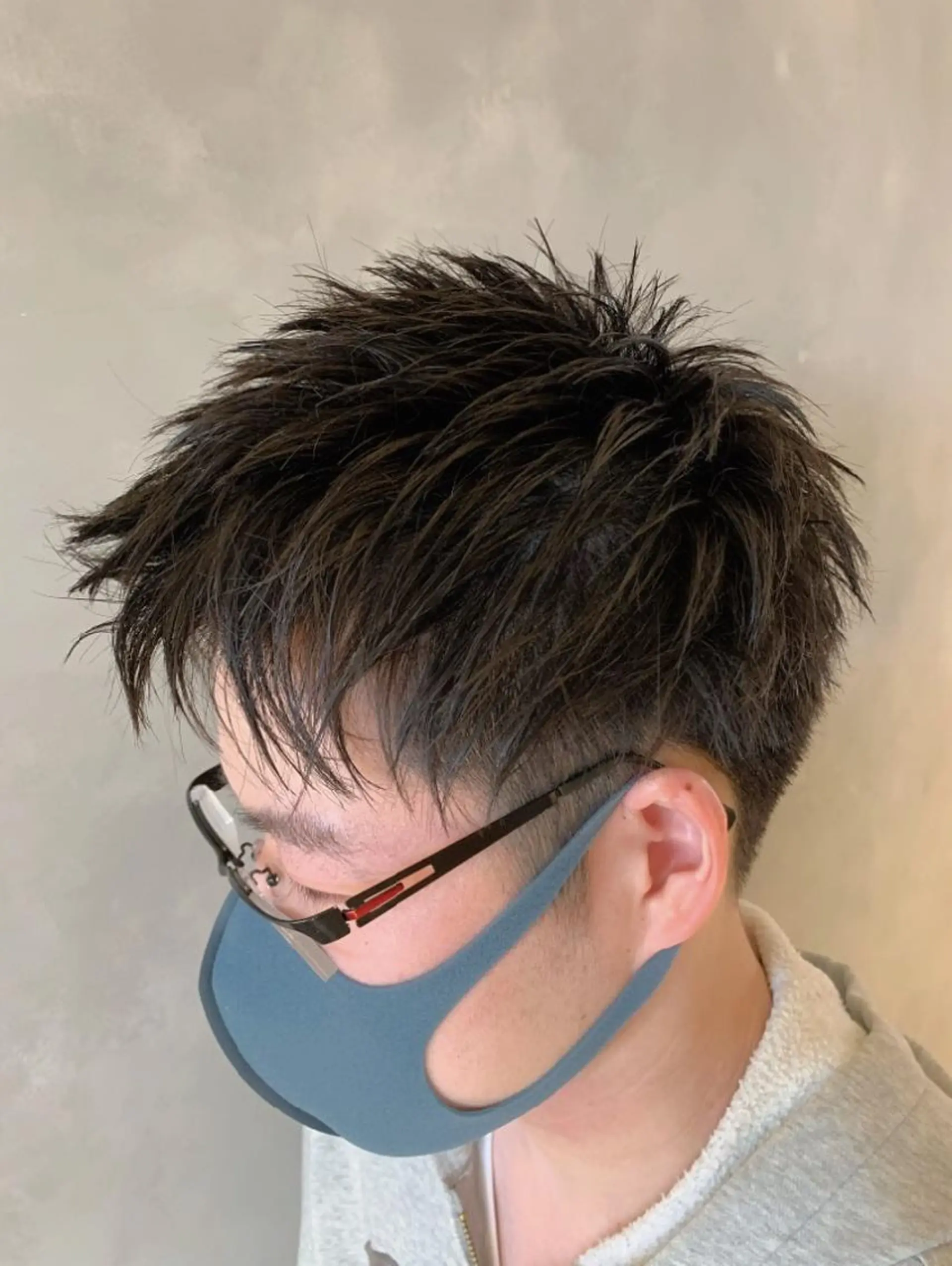 ショート メンズ カット ヘッドスパ メンズスタイル 櫻井康太のヘアスタイル