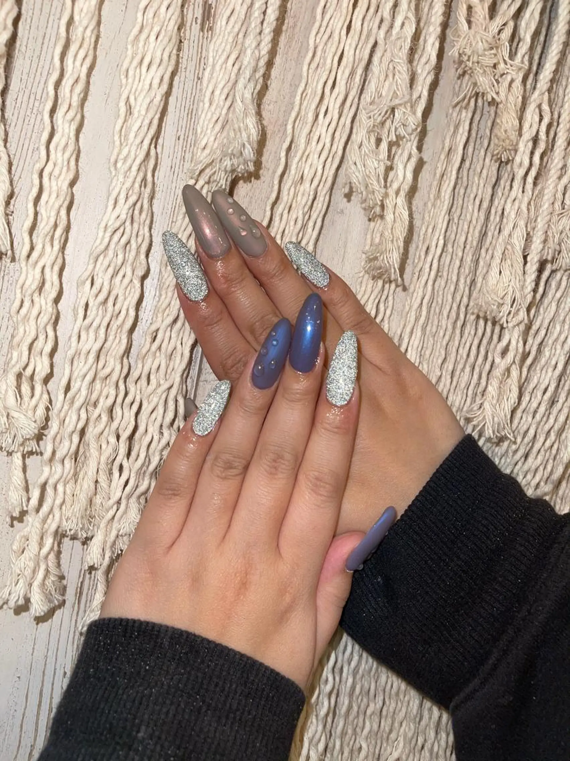 ネイル フラッシュネイル ハンドネイル NAIL Alaia 𓇼のネイルデザイン