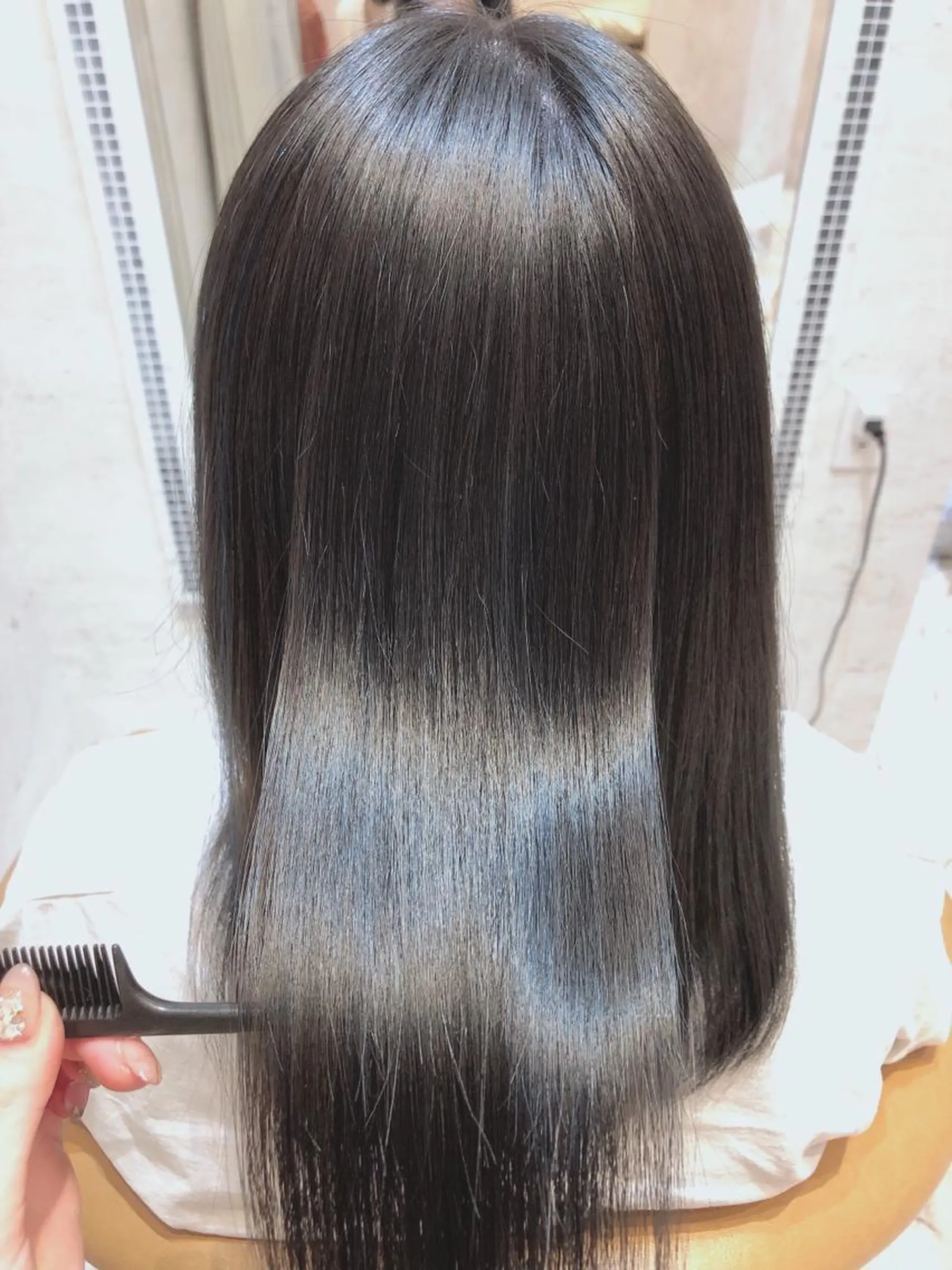 ミディアム トリートメント ヘアカラー トリートメント 代表山口ひな 髪質改善のプロのヘアスタイル