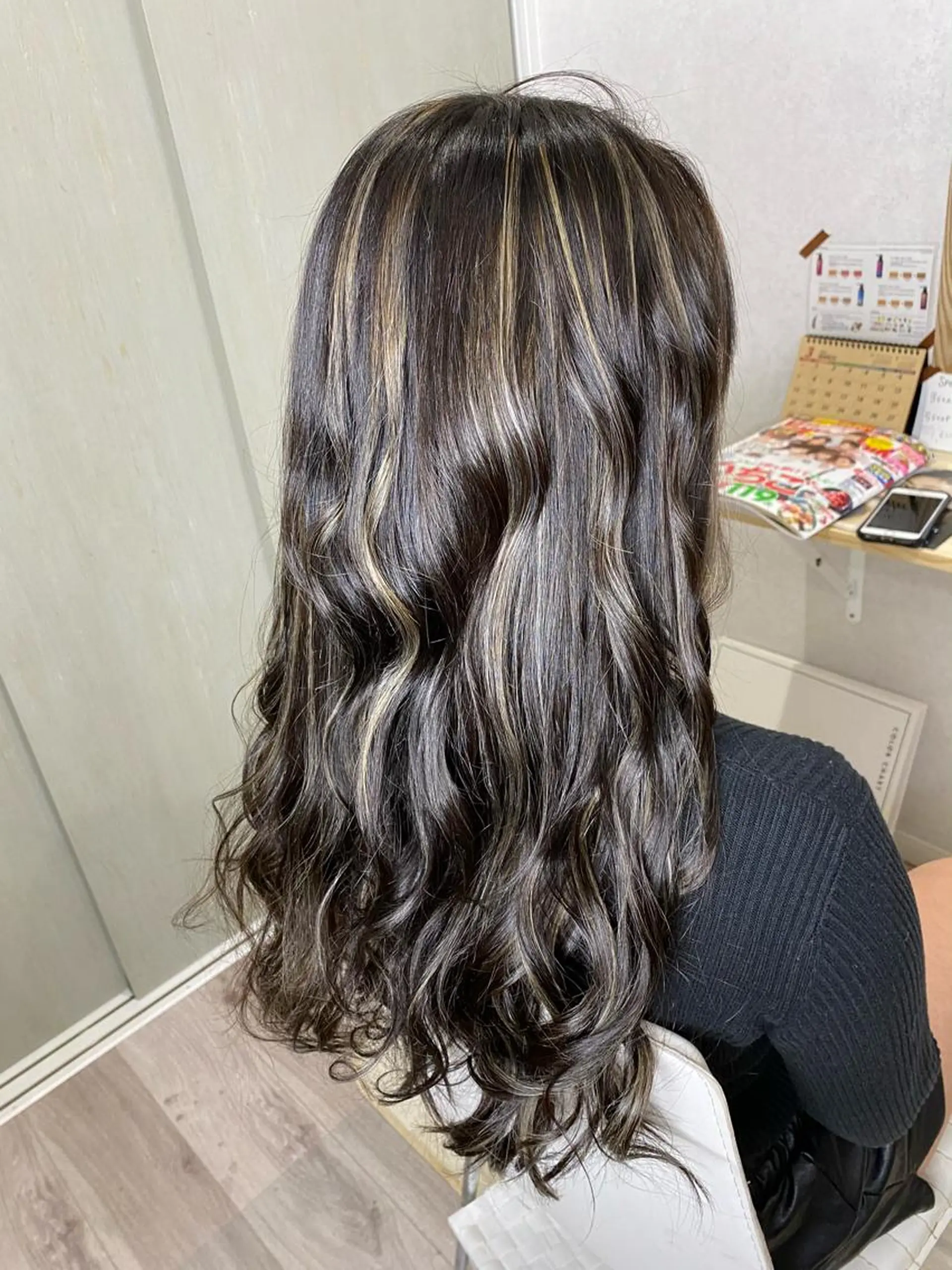 ロング カラー ヘアカラー Designer EGGのマツエク・マツパデザイン