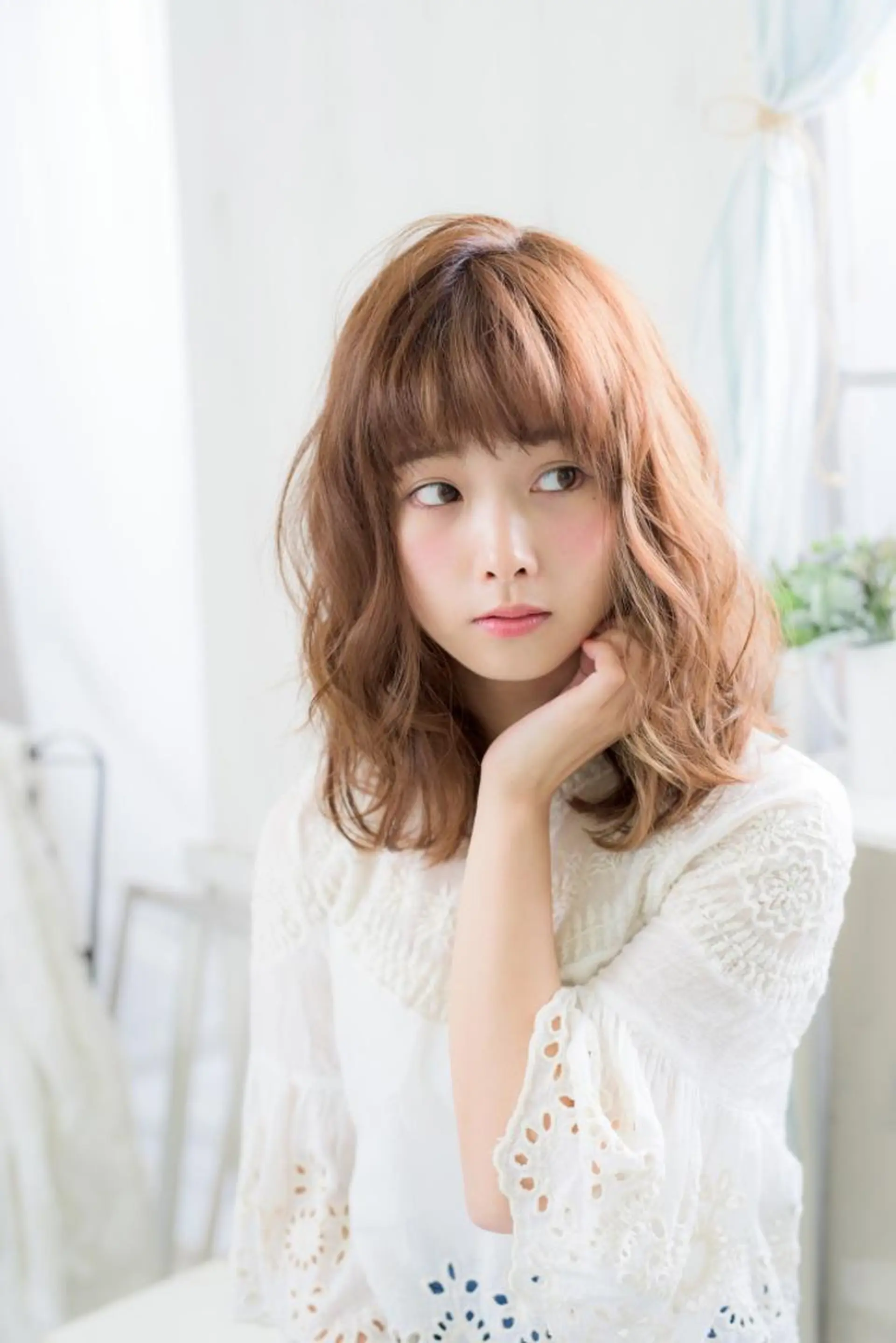 セミロング 下田 雄二のヘアスタイル