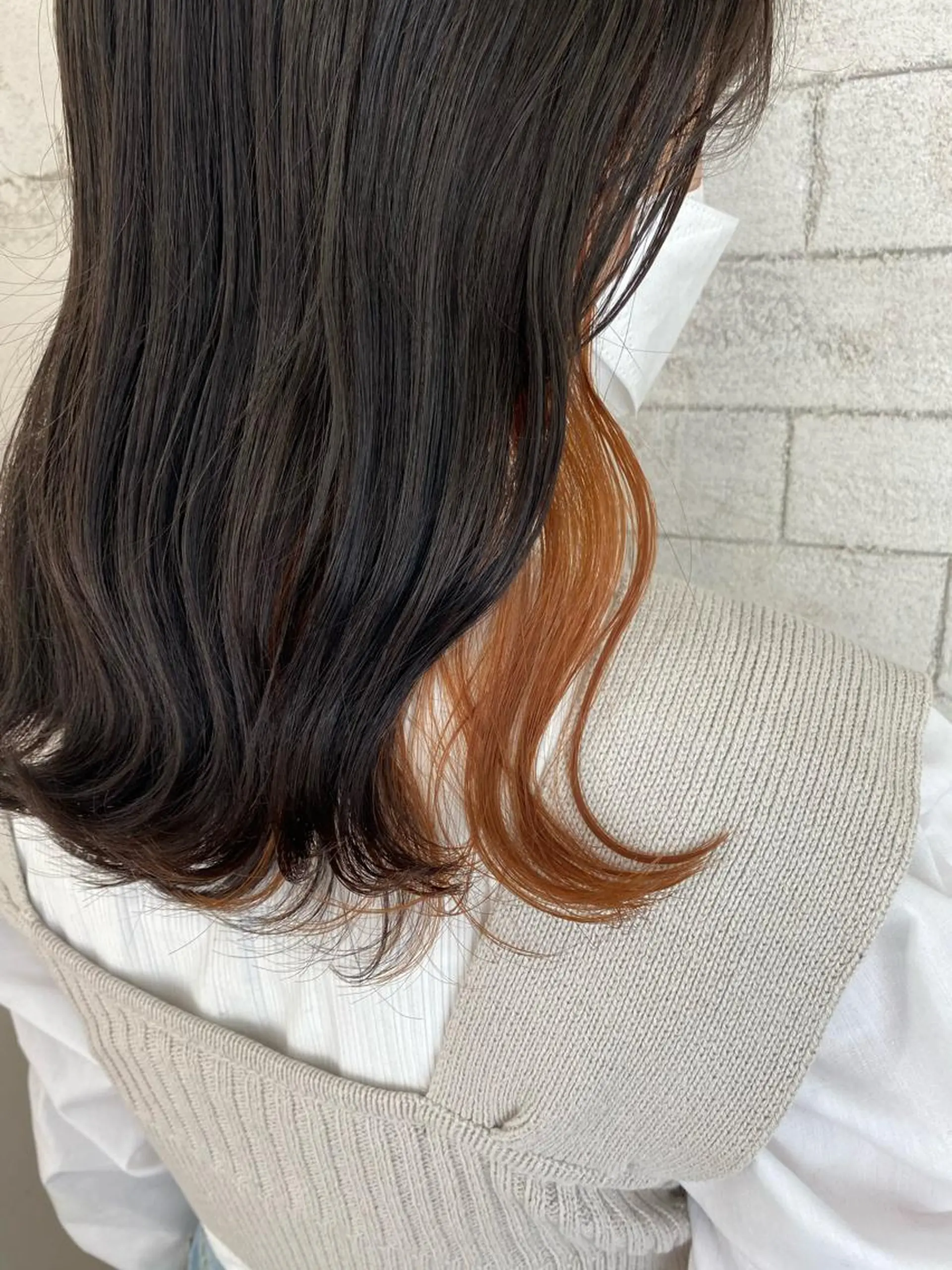 セミロング カラー Eleanor立川北口所属・🦋YUI 髪質改善 ブリーチ　着付け🦋のヘアスタイル