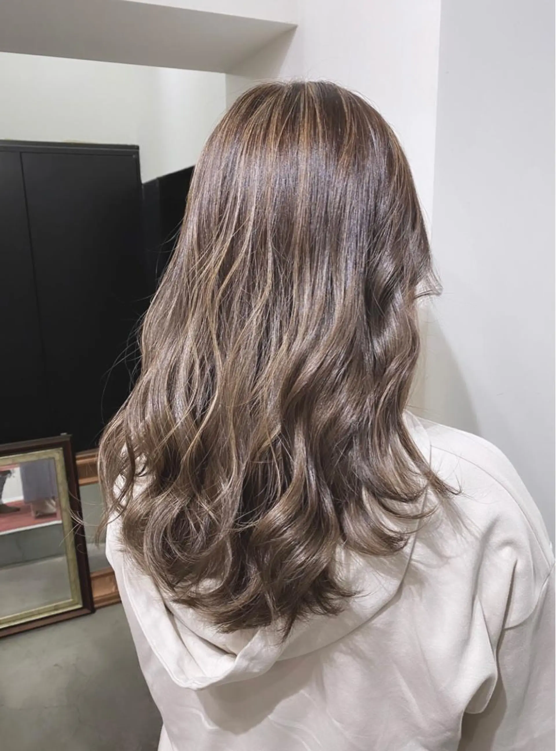 ロング カラー 👑圧倒的カラー👑 佐々木祐希のヘアスタイル