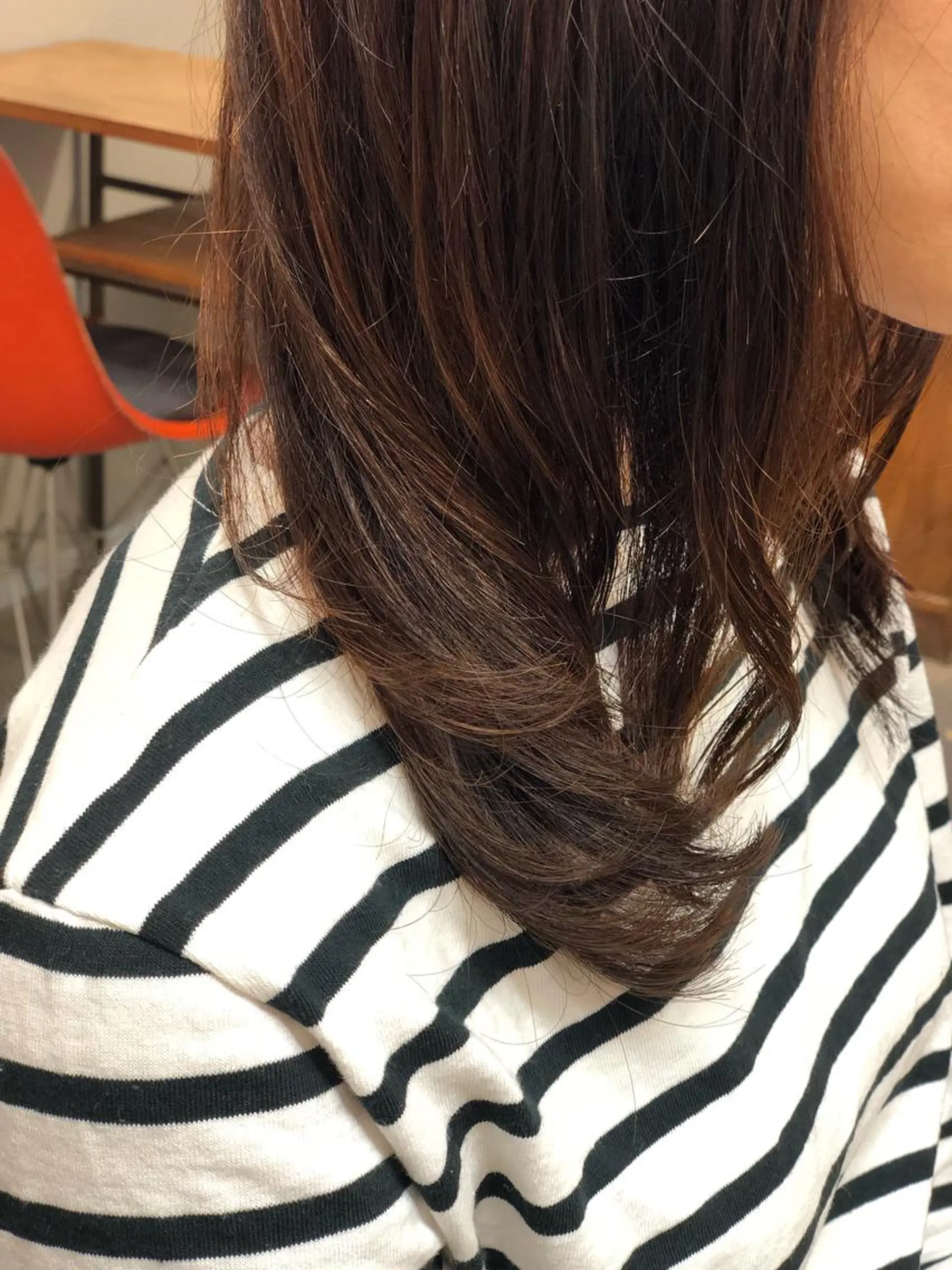 ロング パーマ ストレートパーマ carre hair 店長   中園　武士のヘアスタイル
