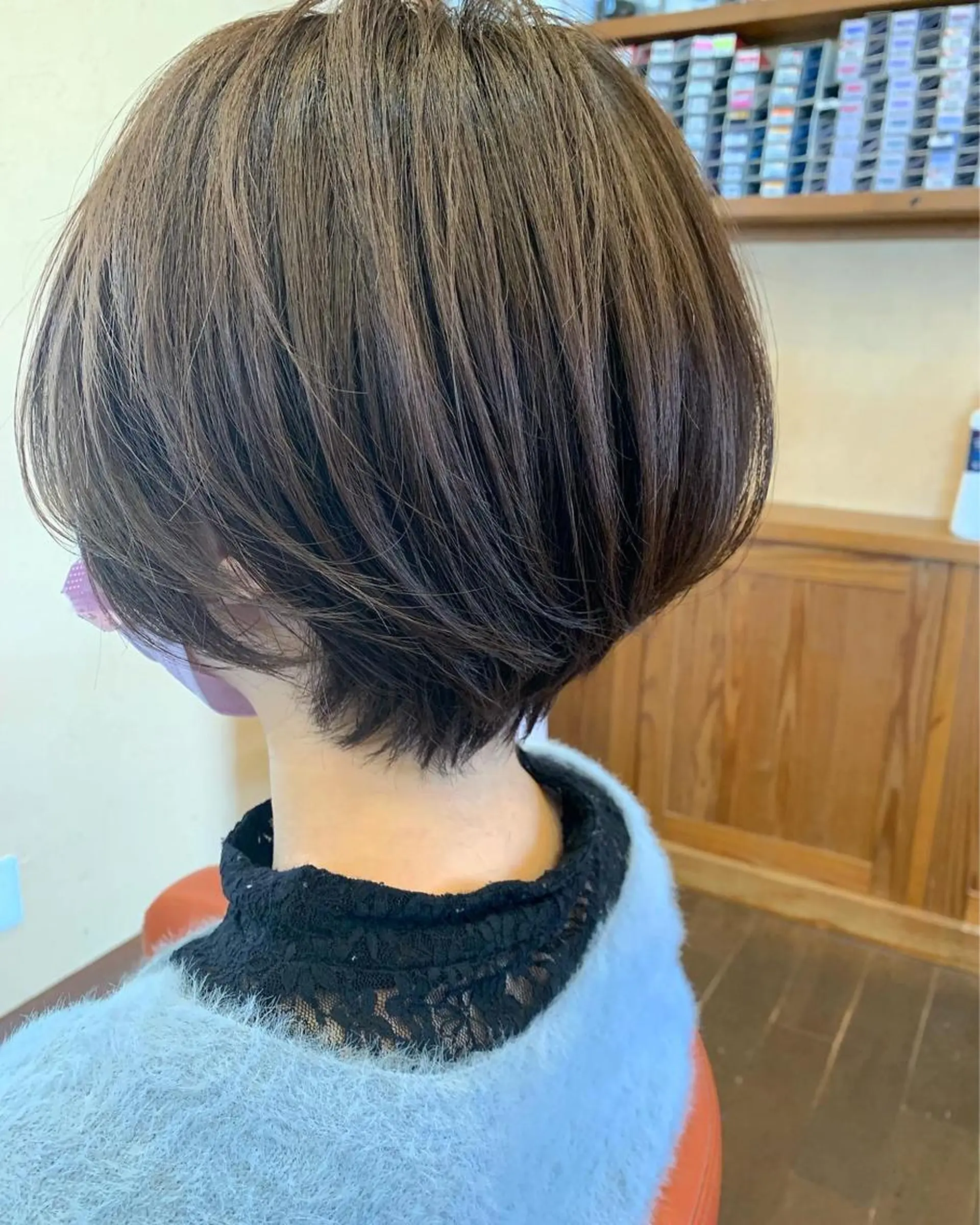 ショート ショートヘア カット ヘアカラー トリートメント 鶴田 拓也のヘアスタイル