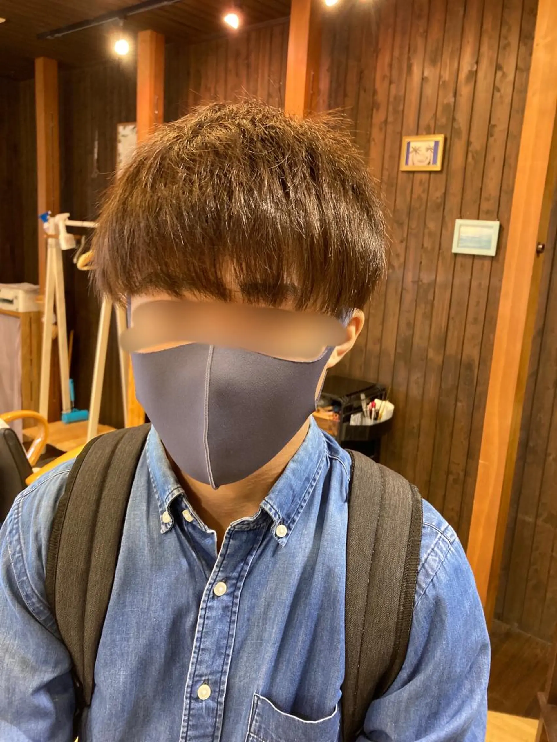 ショート カラー カット ヘアカラー ルミ エールのヘアスタイル