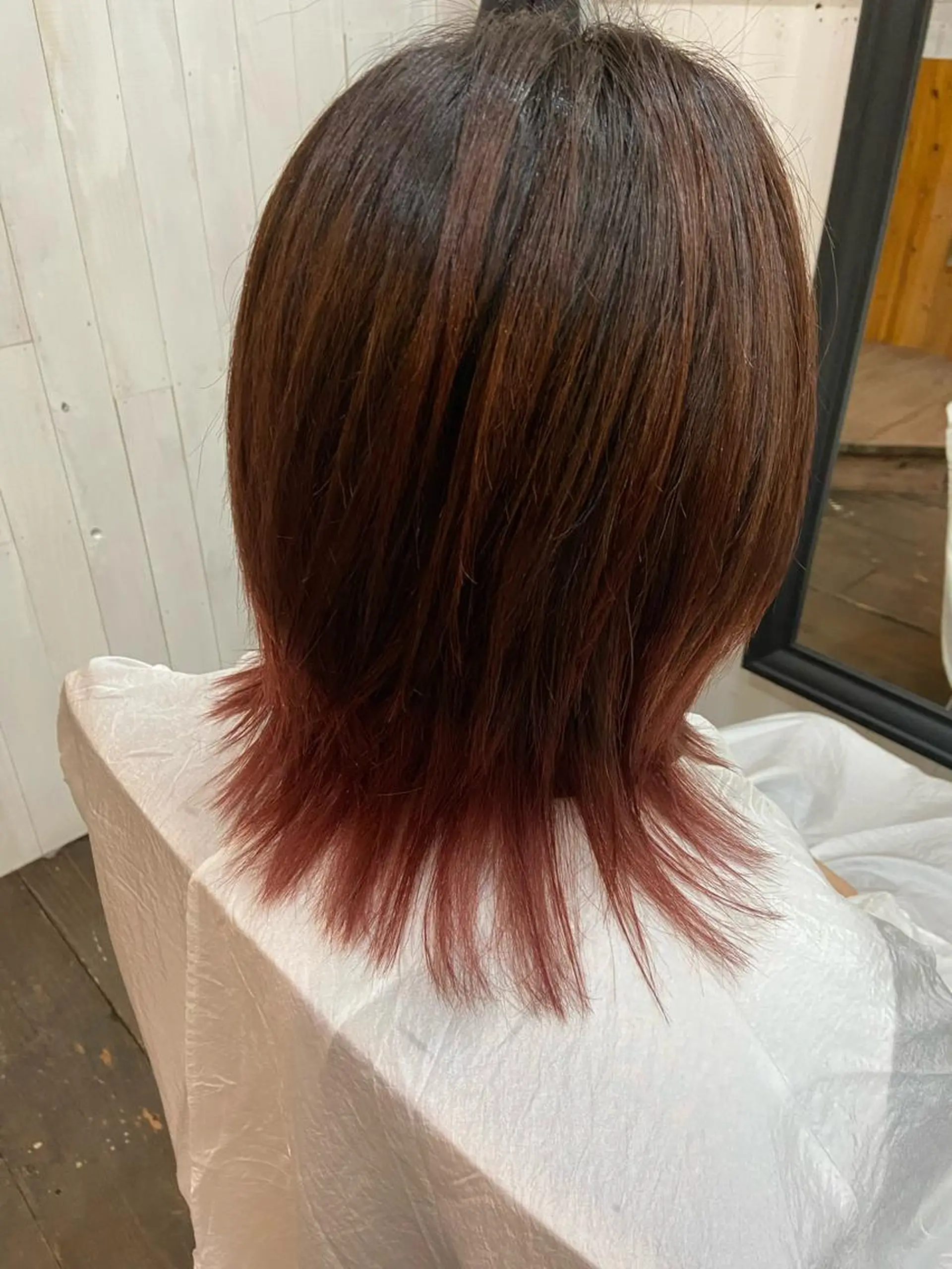 ミディアム 紙屋 隼人のヘアスタイル