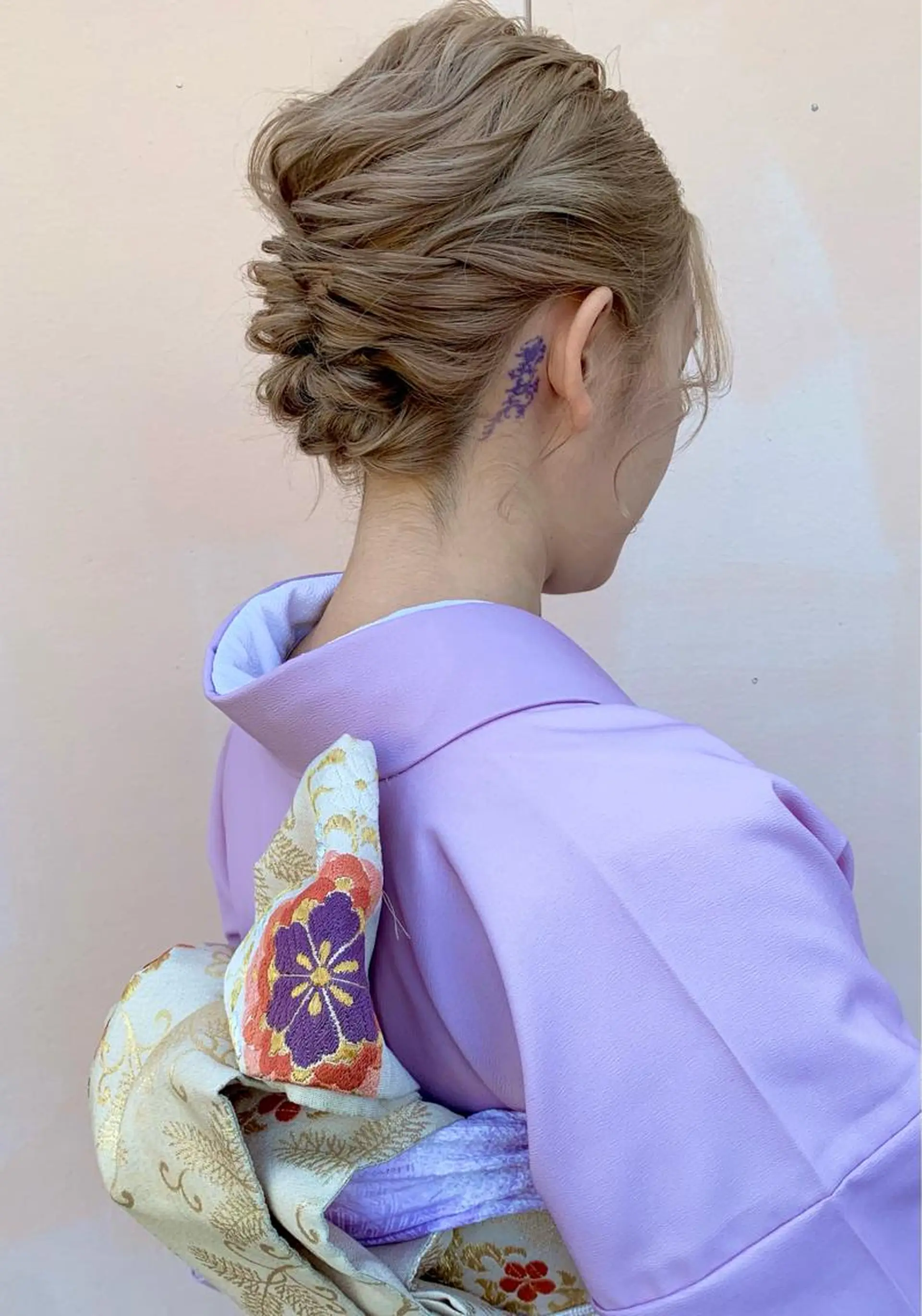 ミディアム カラー ヘアアレンジ yui .のヘアスタイル
