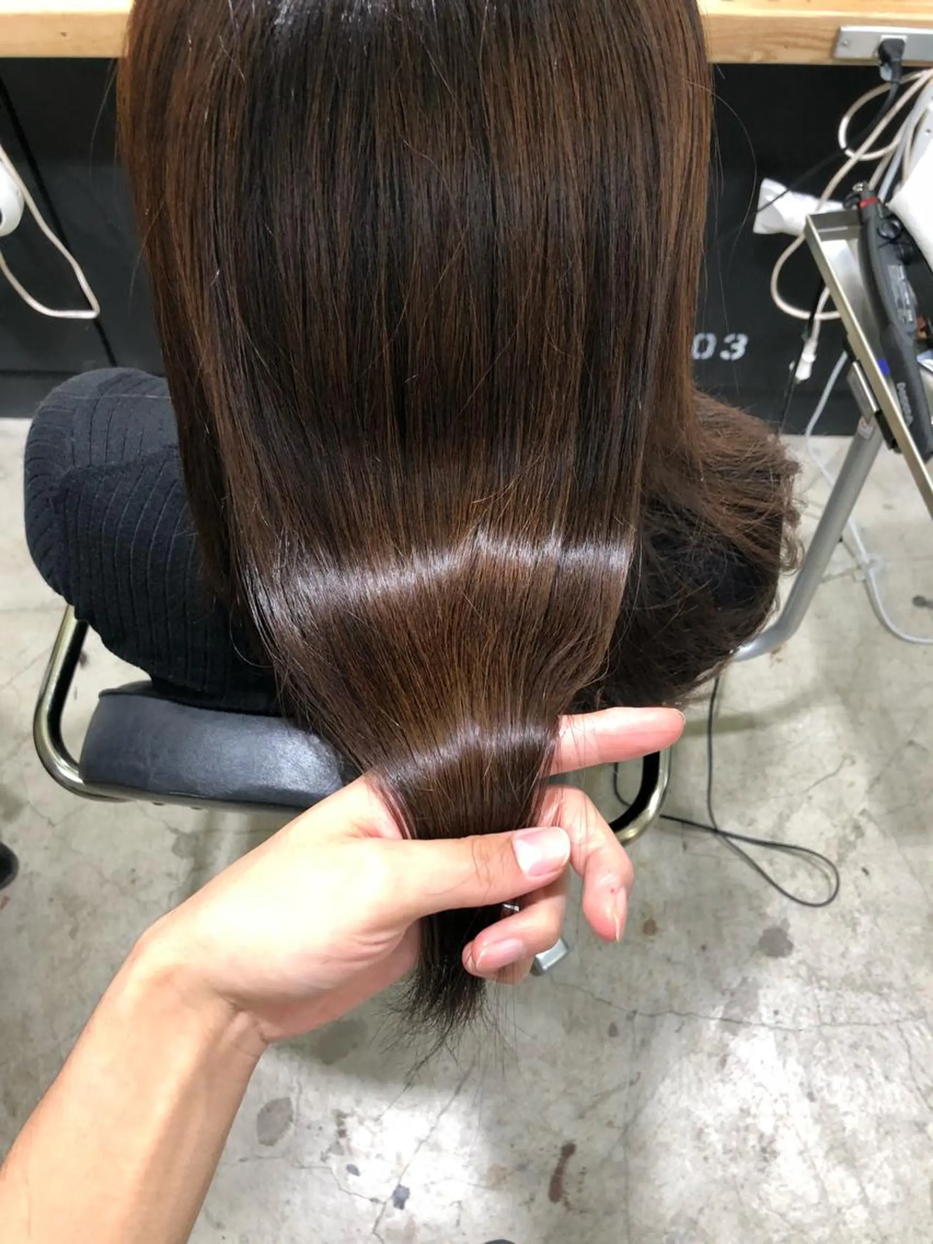 ロング トリートメント 舘野 太嘉宏のヘアスタイル