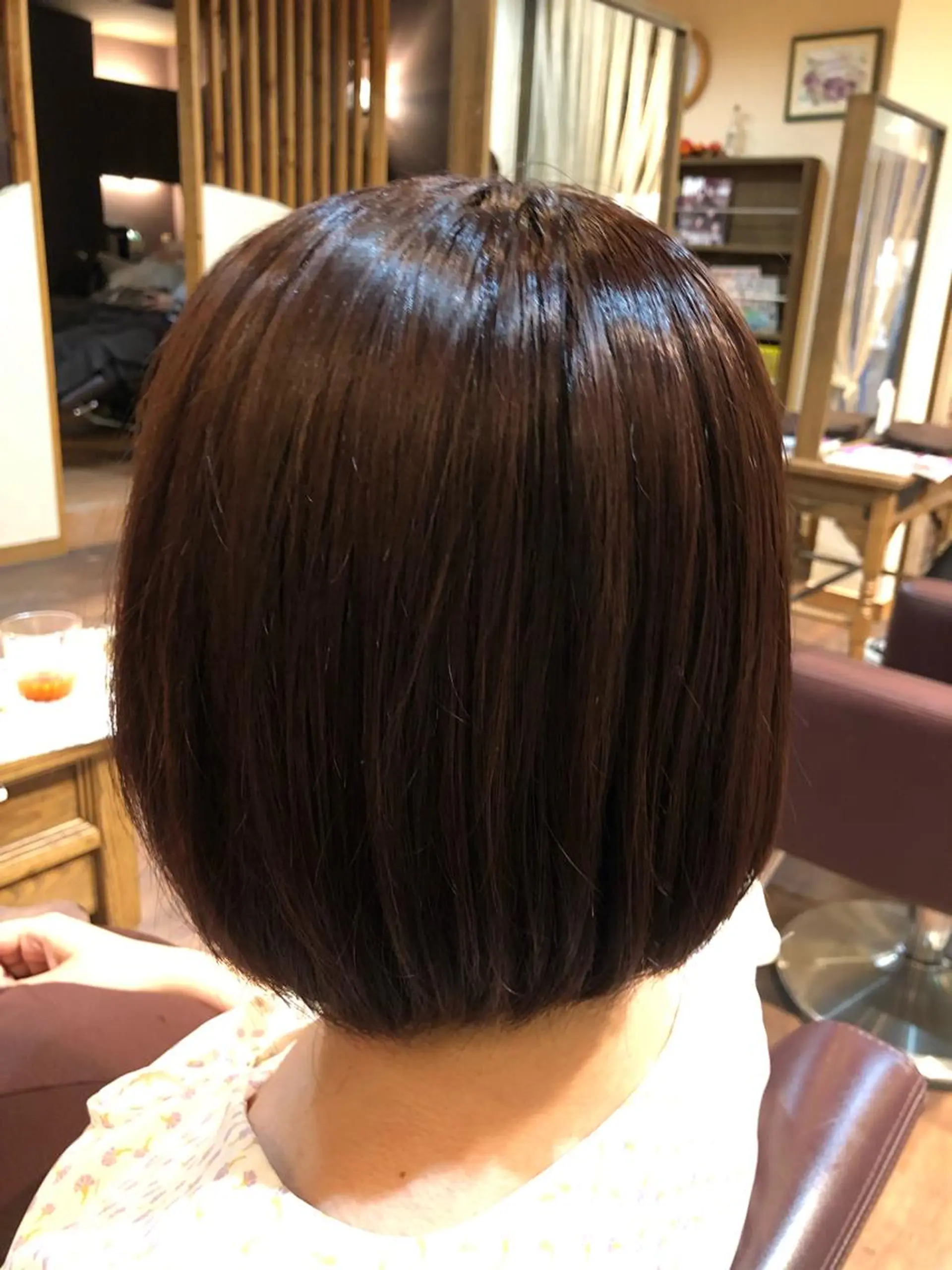 ミディアム パープルカラー ✨🌿大人可愛い愛さ れhair🌿✨松本のヘアスタイル