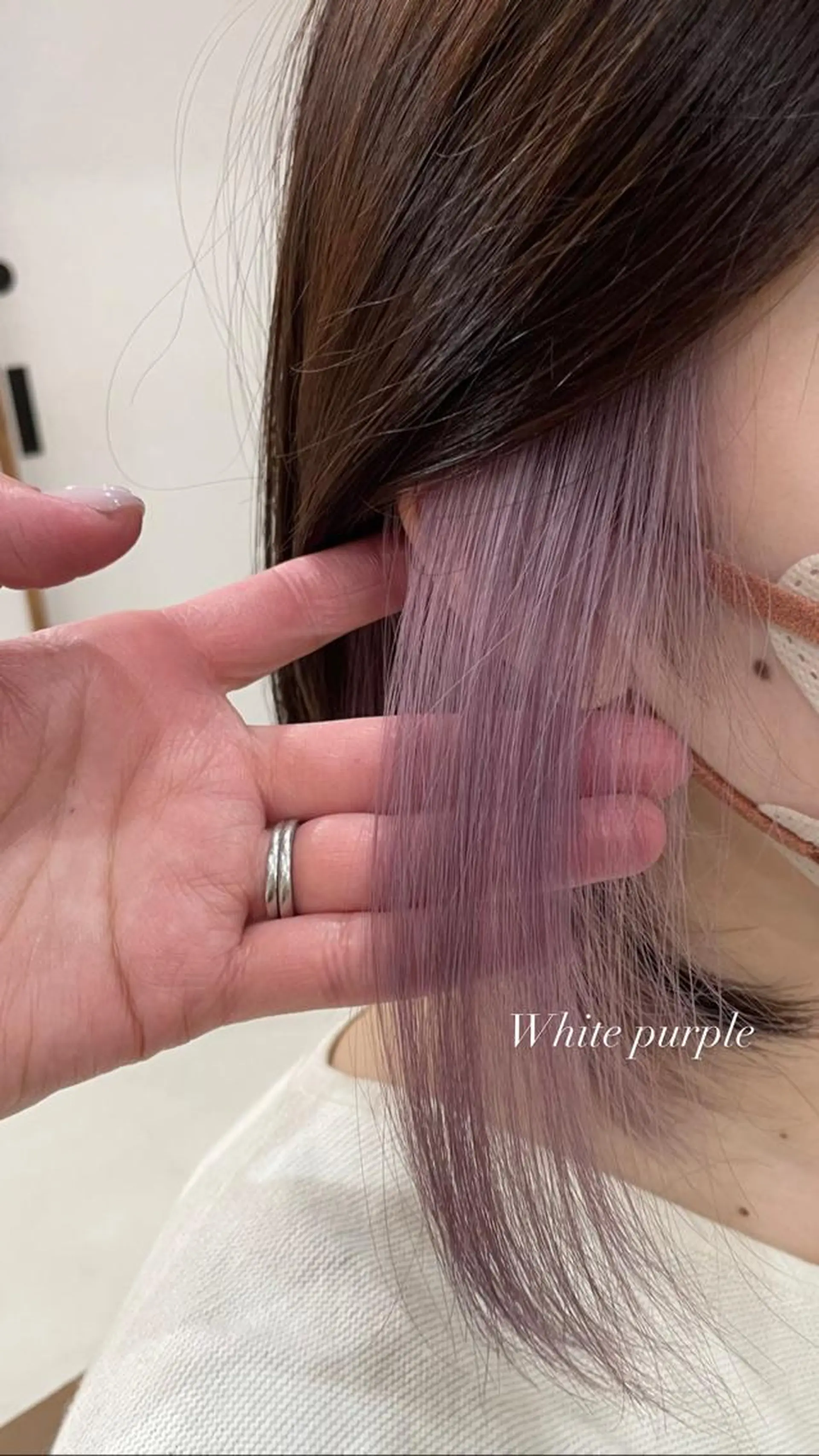 ミディアム ヘアカラー 鈴木 妃帆未のヘアスタイル