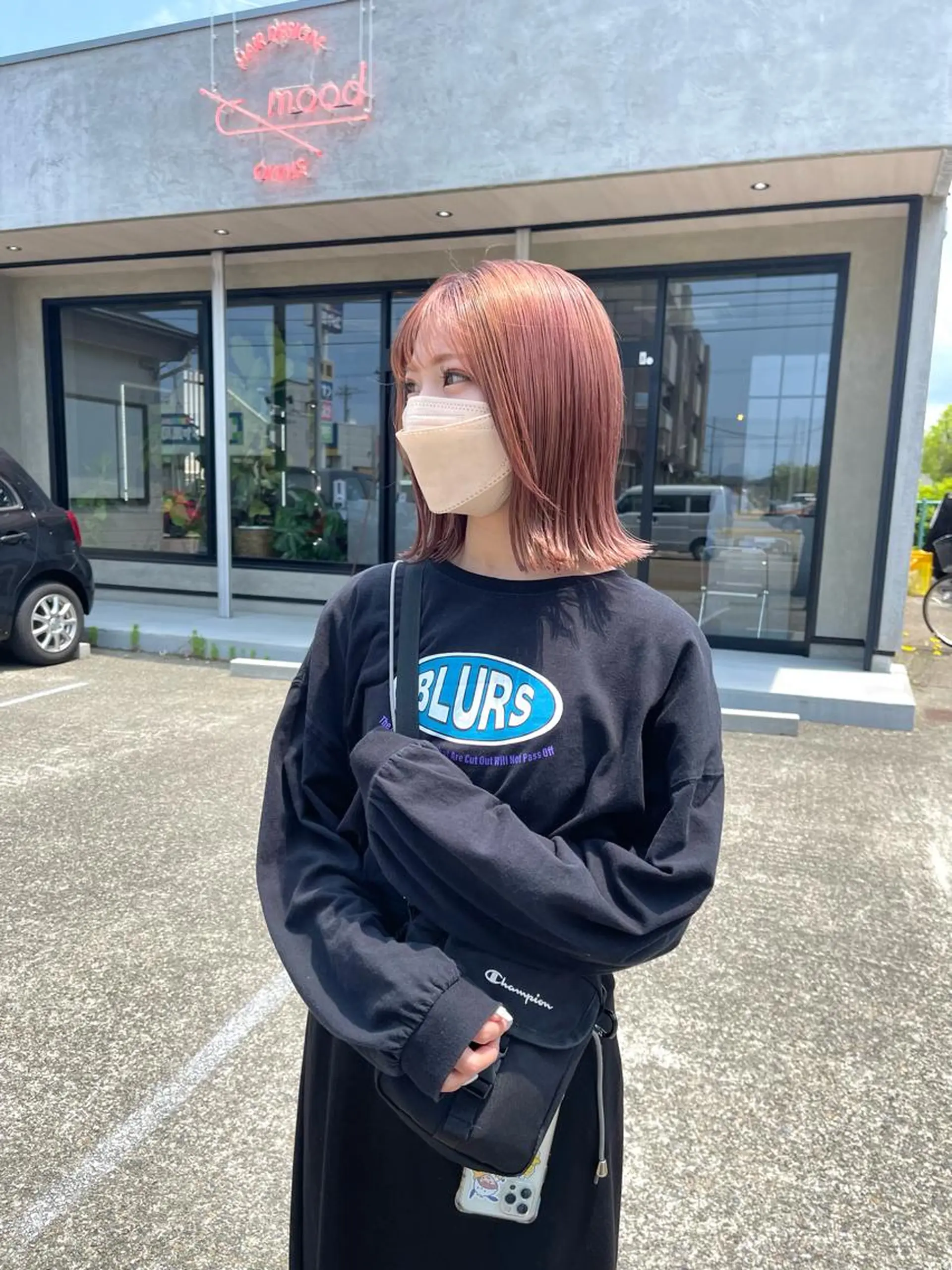 ミディアム カラー 一ノ瀬 暁のヘアスタイル