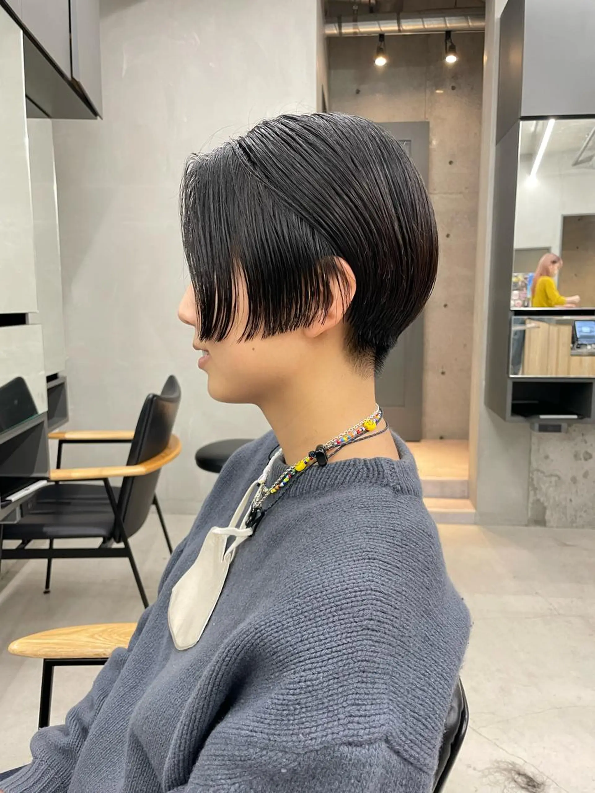 ショート ハンサムショート ショートヘア カット 佐伯 和佳のヘアスタイル