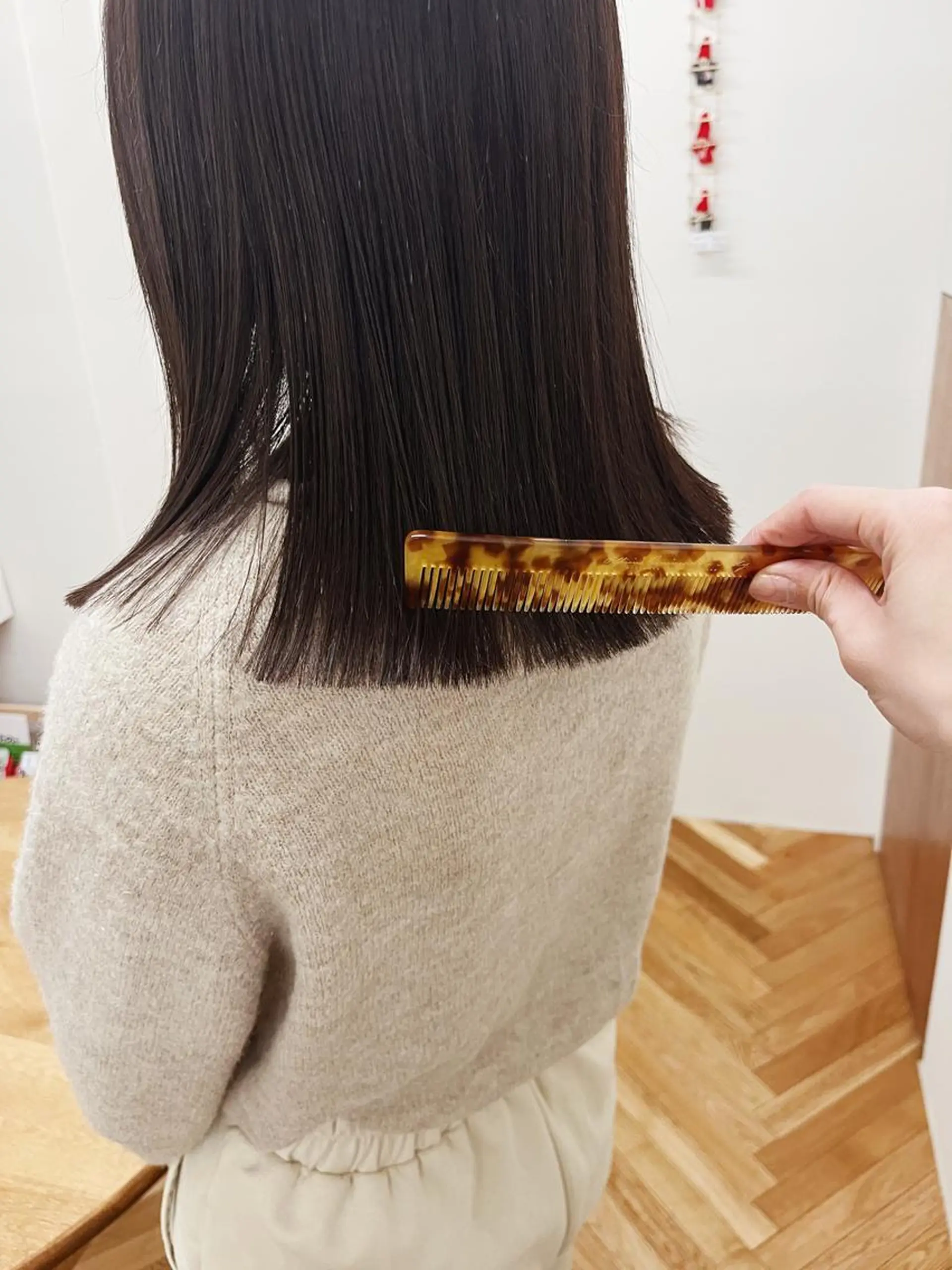 セミロング 西山 紗耶香🪽 透明感カラー/ボブのヘアスタイル