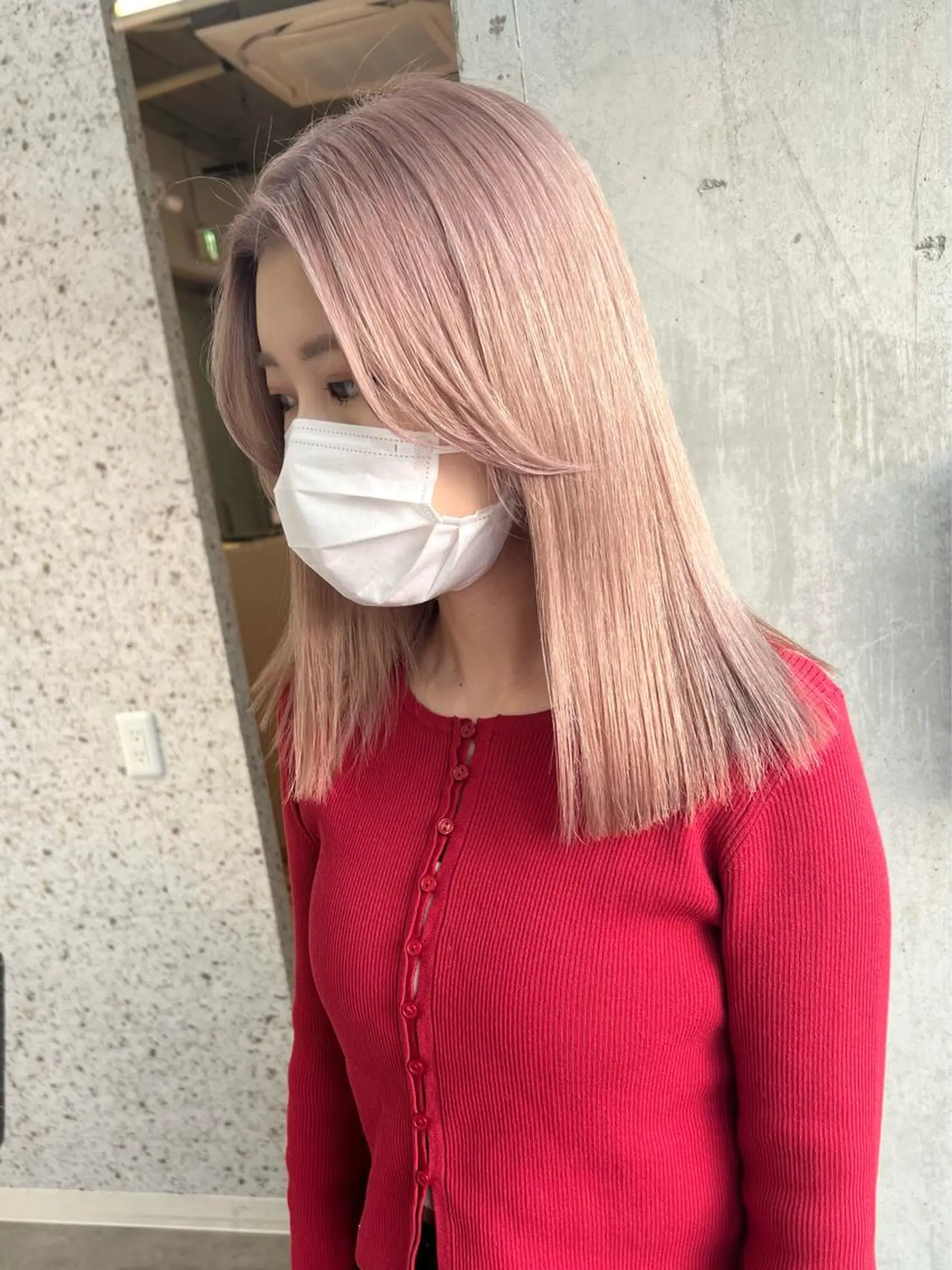 ミディアム カラー バレイヤージュ ブリーチ ケアブリーチ ハイライトカラー インナーカラー ヘアカラー トリートメント lani ブリーチ /ダブルカラーのヘアスタイル