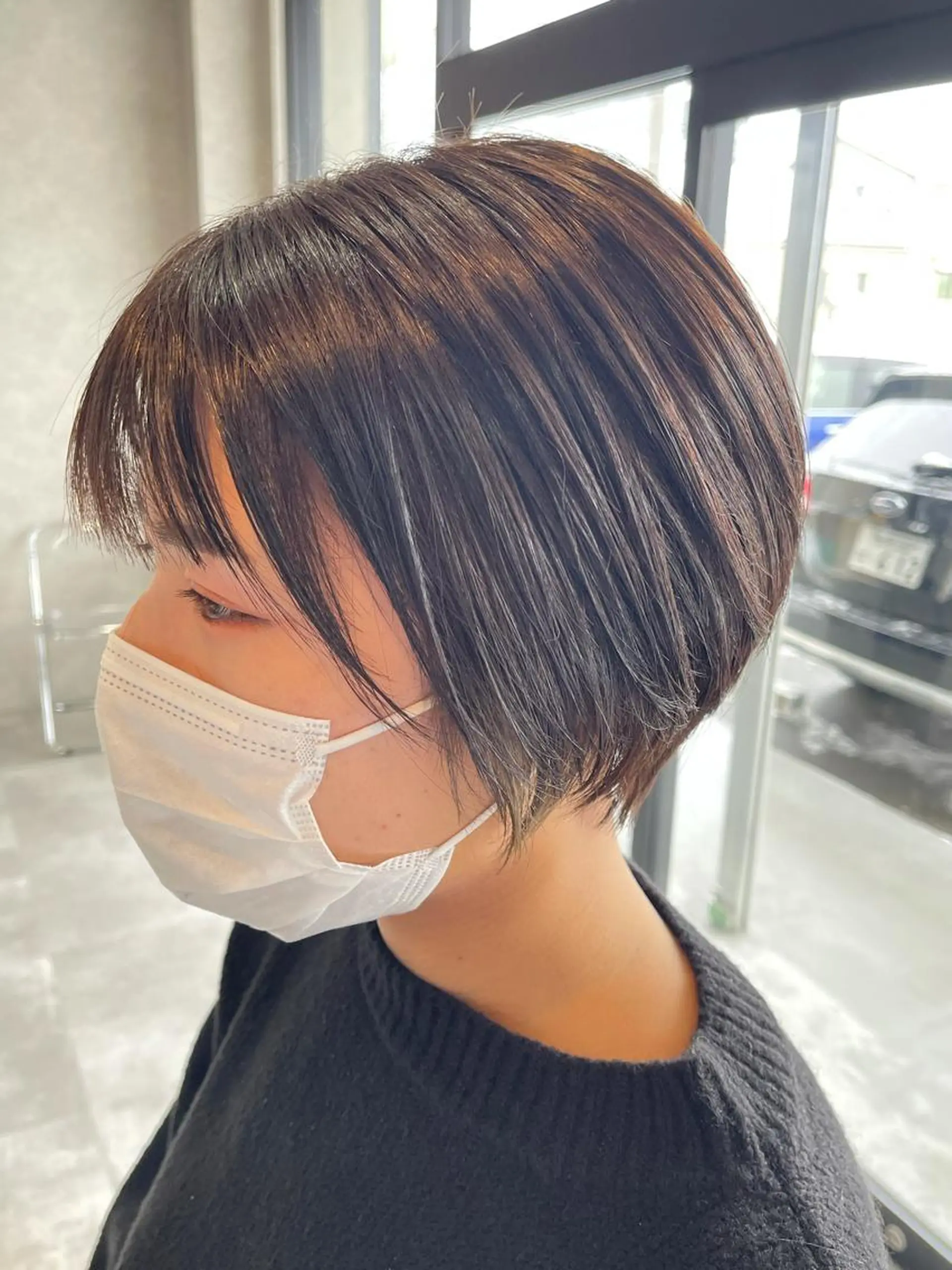 ショート カット トリートメント 一ノ瀬 暁のヘアスタイル