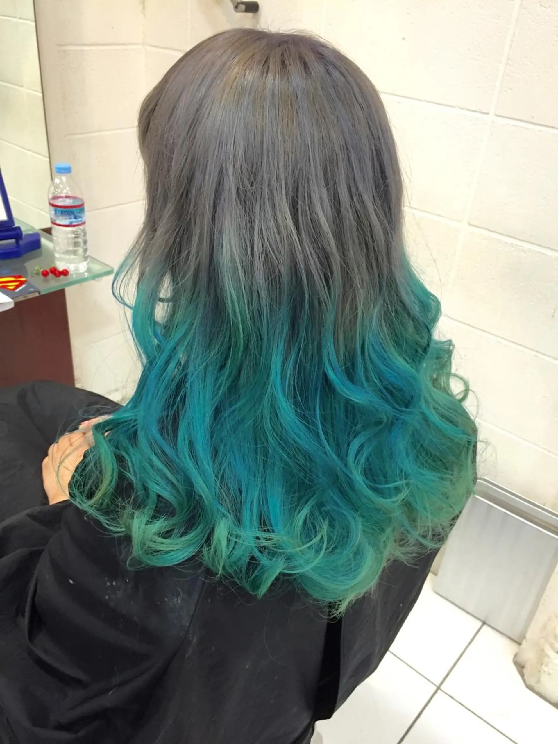 ミディアム カラー モテ髪透明感❤️ デイズヘアカラーのヘアスタイル