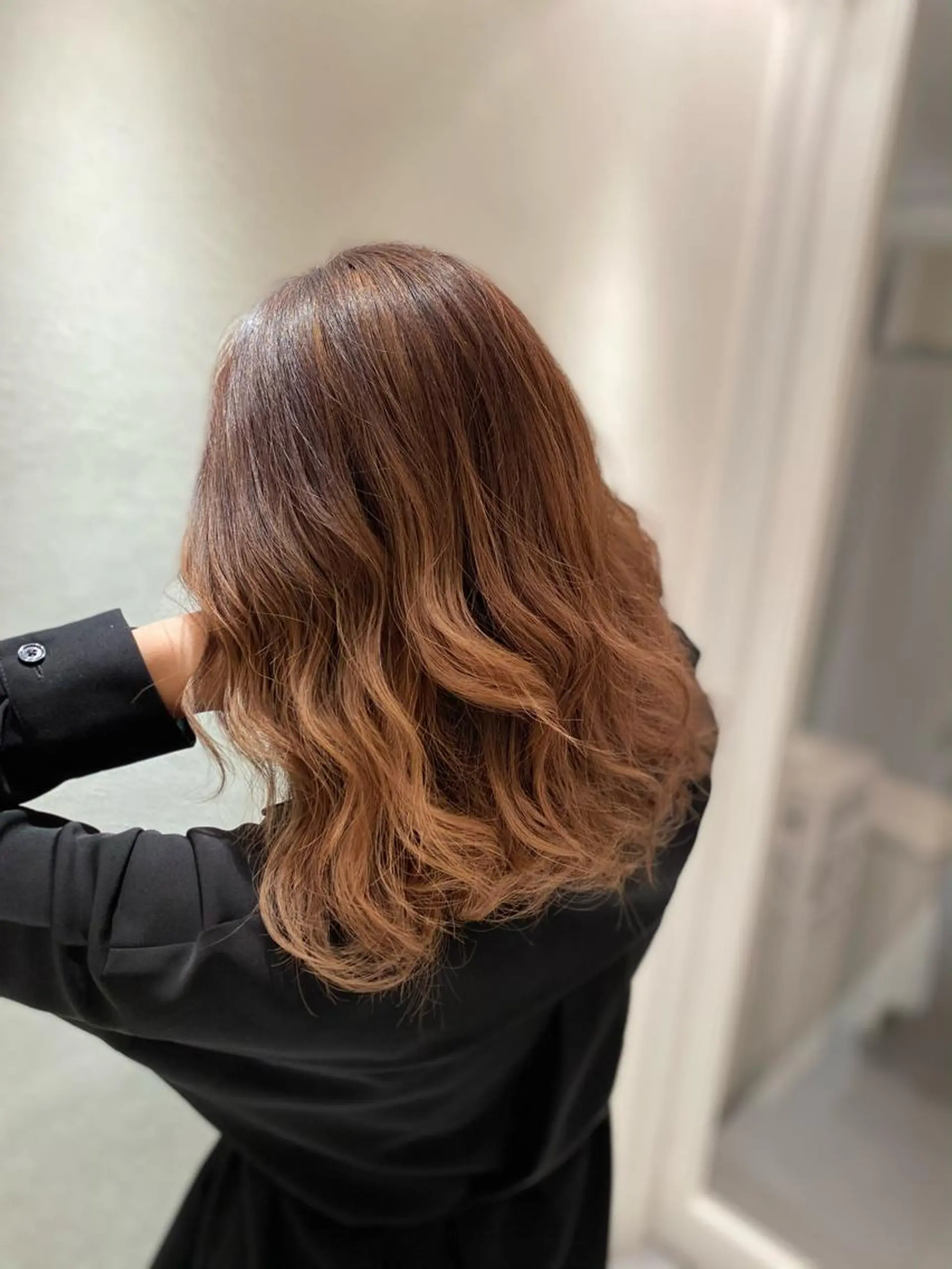 セミロング カラー ヘアカラー トリートメント エクステ 量産型ヘア🎀 エクステmariaのヘアスタイル