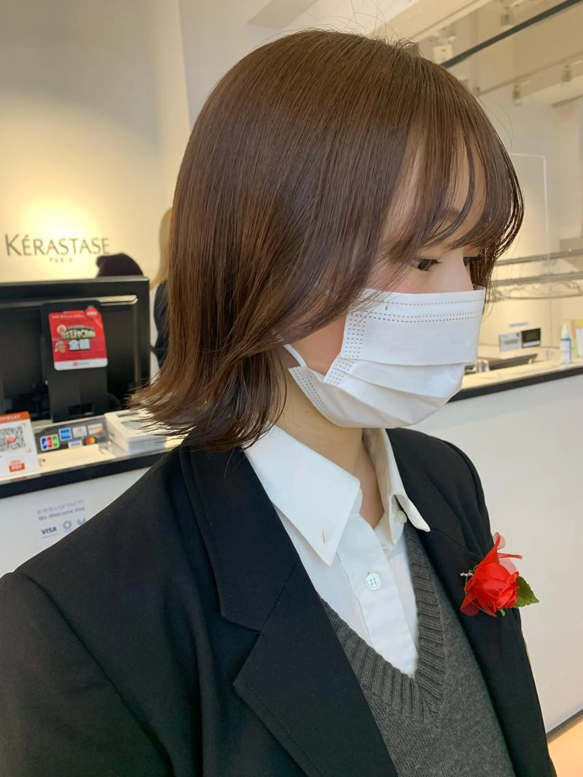 ショート カラー カット ヘアカラー Kureha/ネイル トレンドヘアのマツエク・マツパデザイン