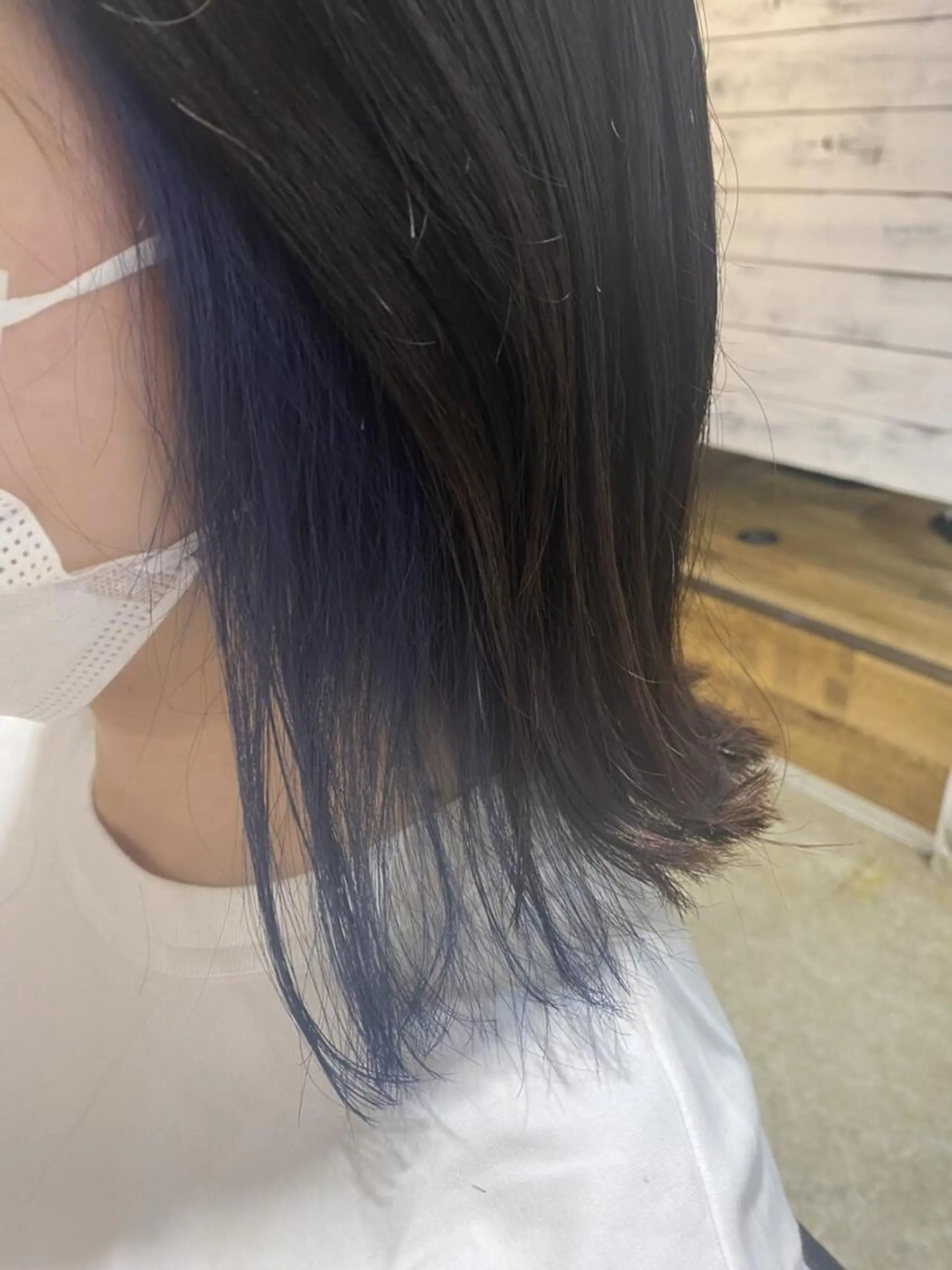 ロング 髪質改善 韓国風ヘア レイヤーカット 小顔カット 縮毛矯正 TIGRE tenjinのヘアスタイル