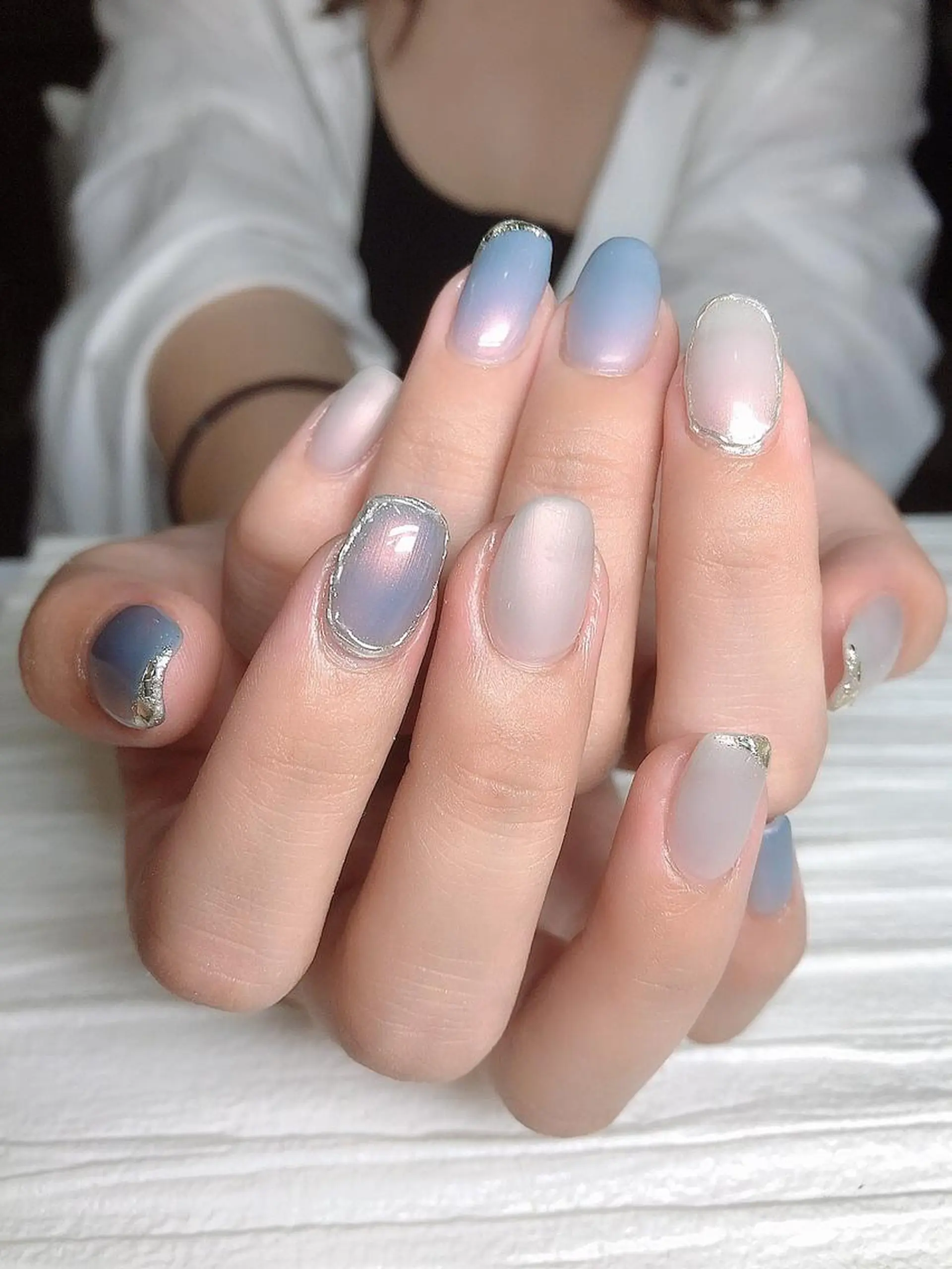 ショート ネイル 🦋Kiyomi. 🦋のネイルデザイン