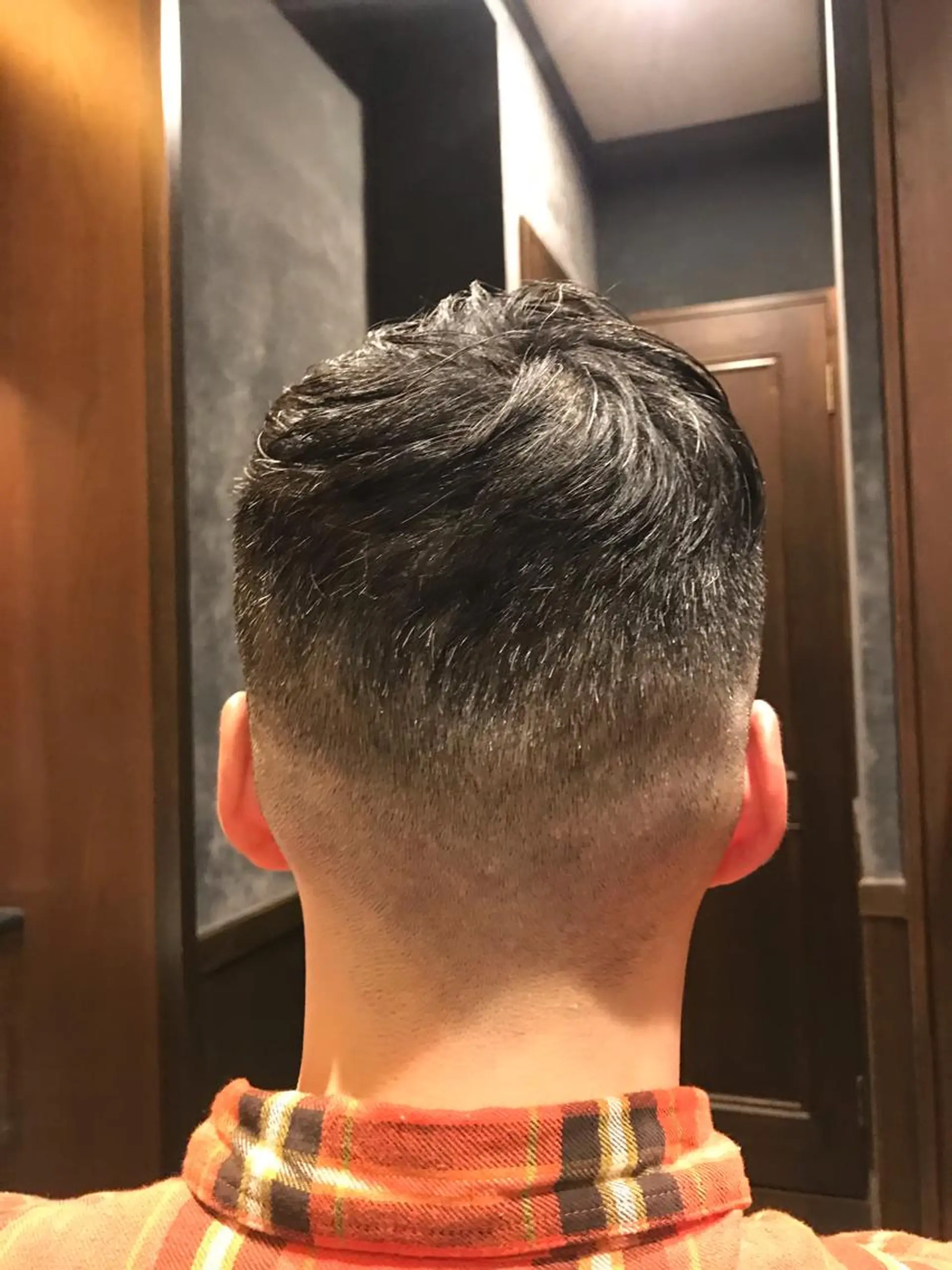 ショート プレミアムバーバー 表参道のヘアスタイル